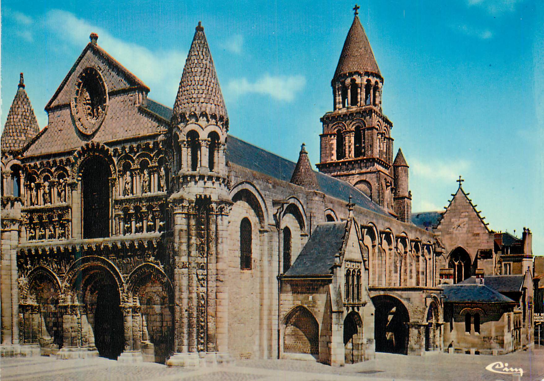 Poitiers — Église Notre-Dame-la-Grande (XIe-XIIe s.) — Cimy