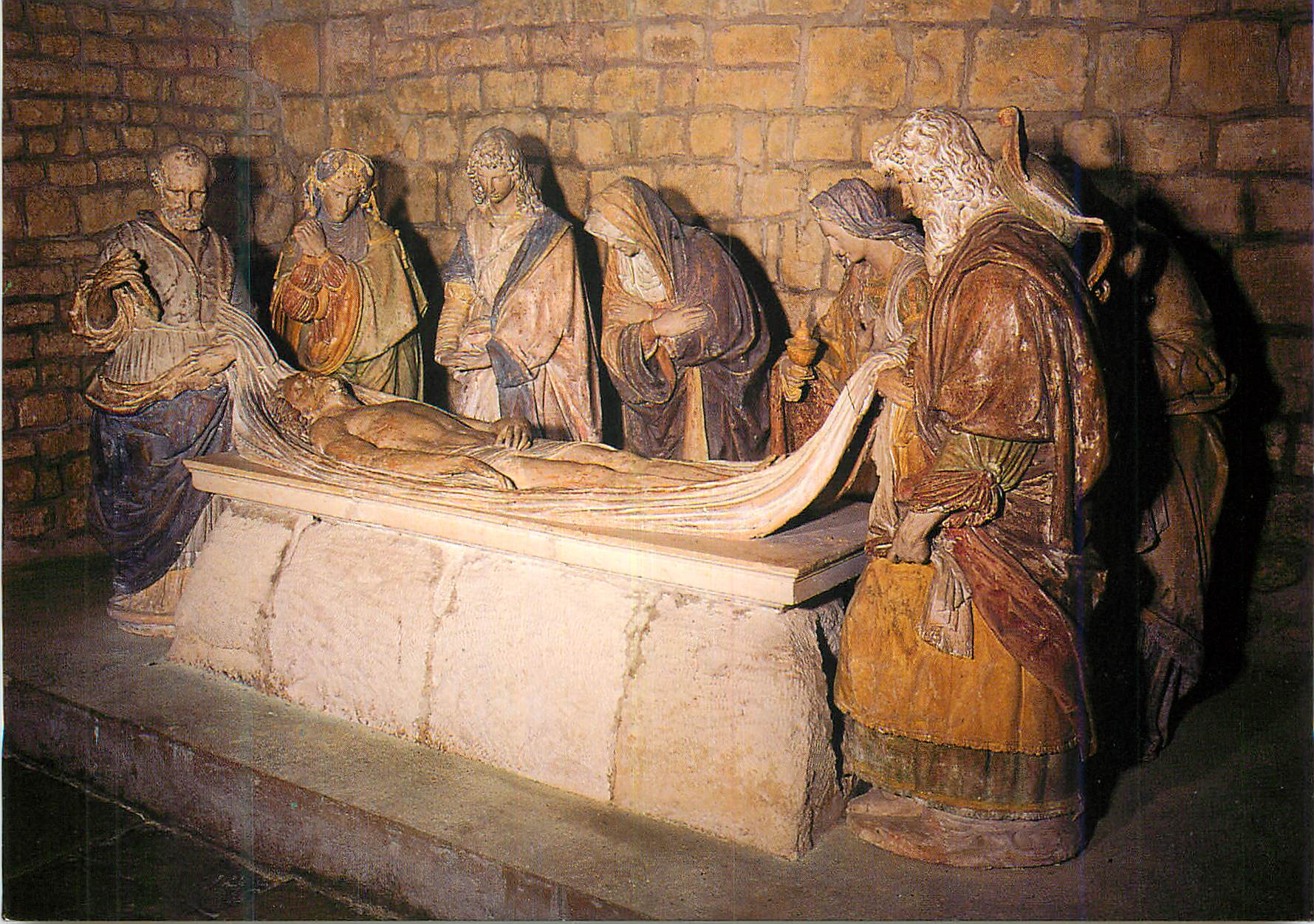 CPM Verteuil Charente Eglise de Verteuil Mise au Tombeau 