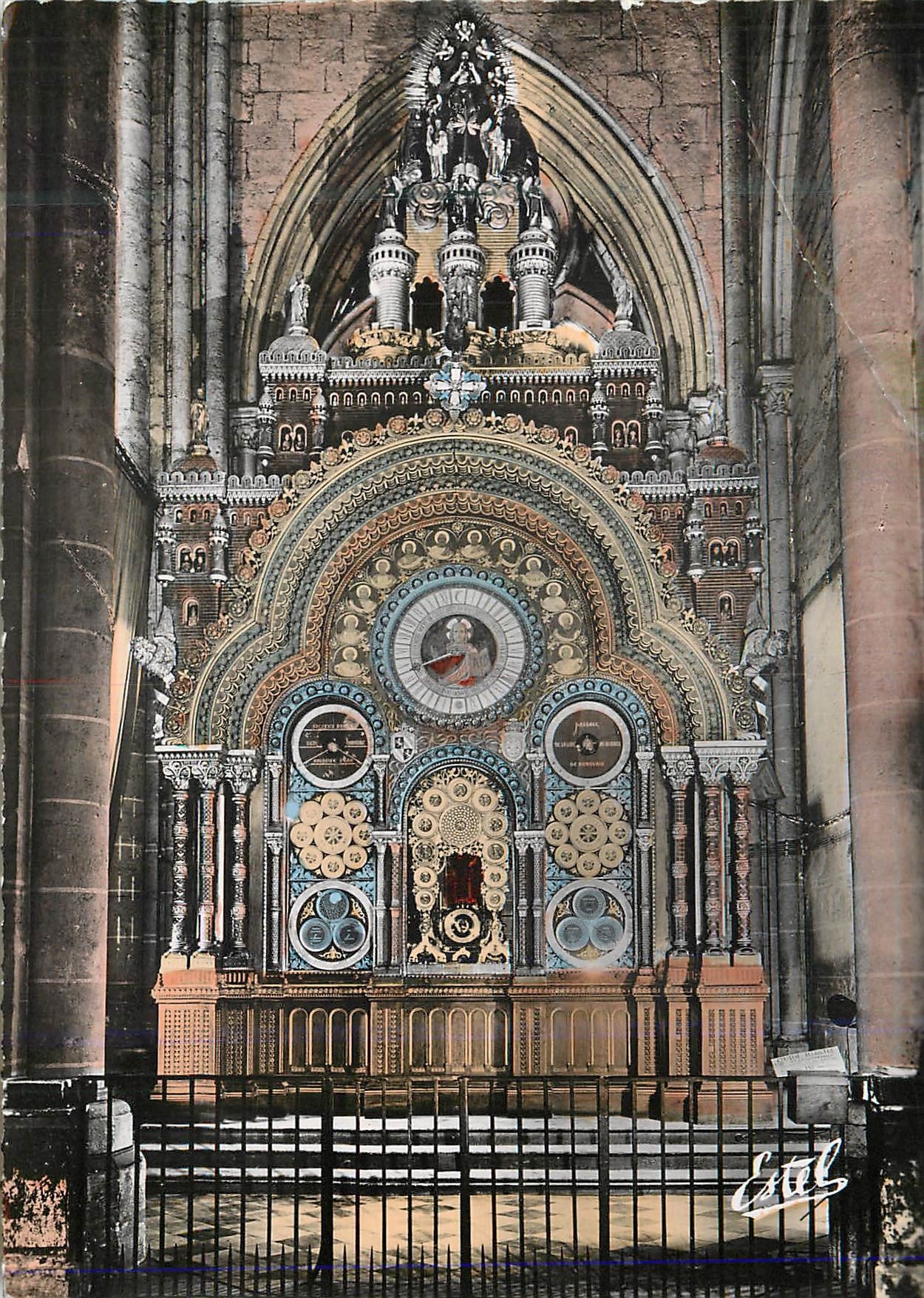 Cathédrale de Beauvais — Horloge Astronomique — Éditeur Estel