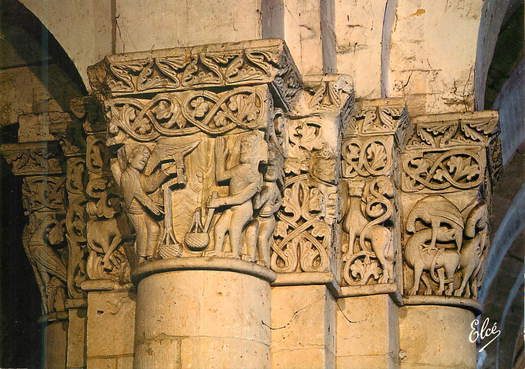 CPM Saintes Basilique St Eutrope de Saintes La Pesee des Ames 