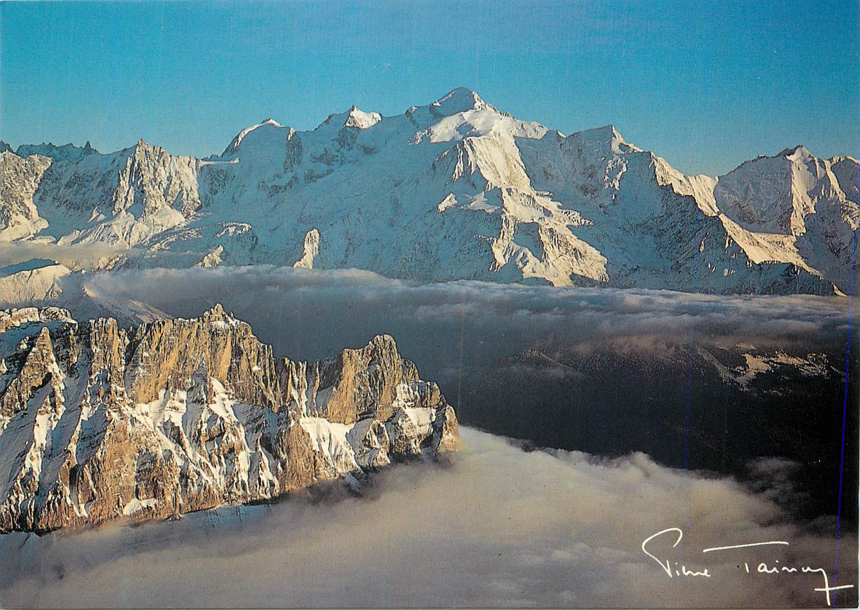 CPM Chaine du Mont Blanc Aiguilles de Warens 