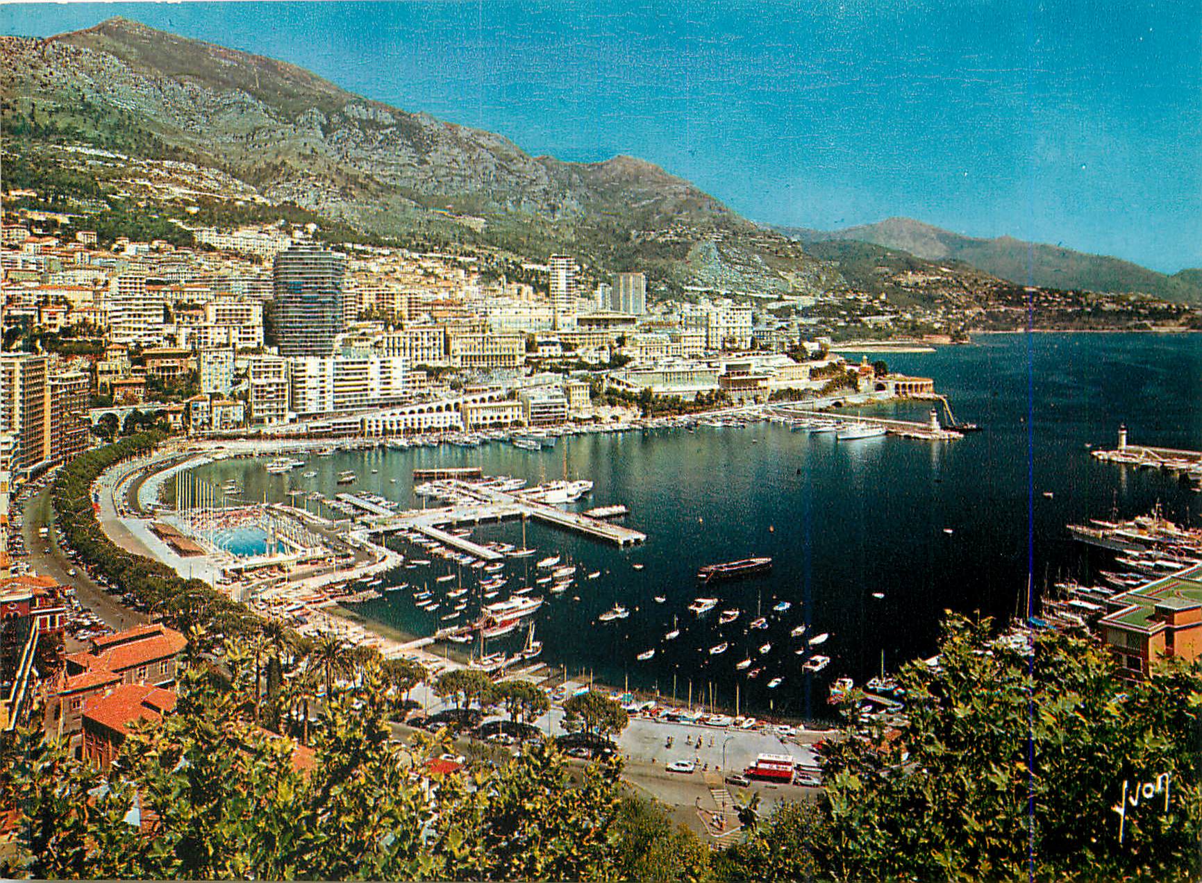 CPM Principaute de Monaco Vue generale sur Monte Carlo 