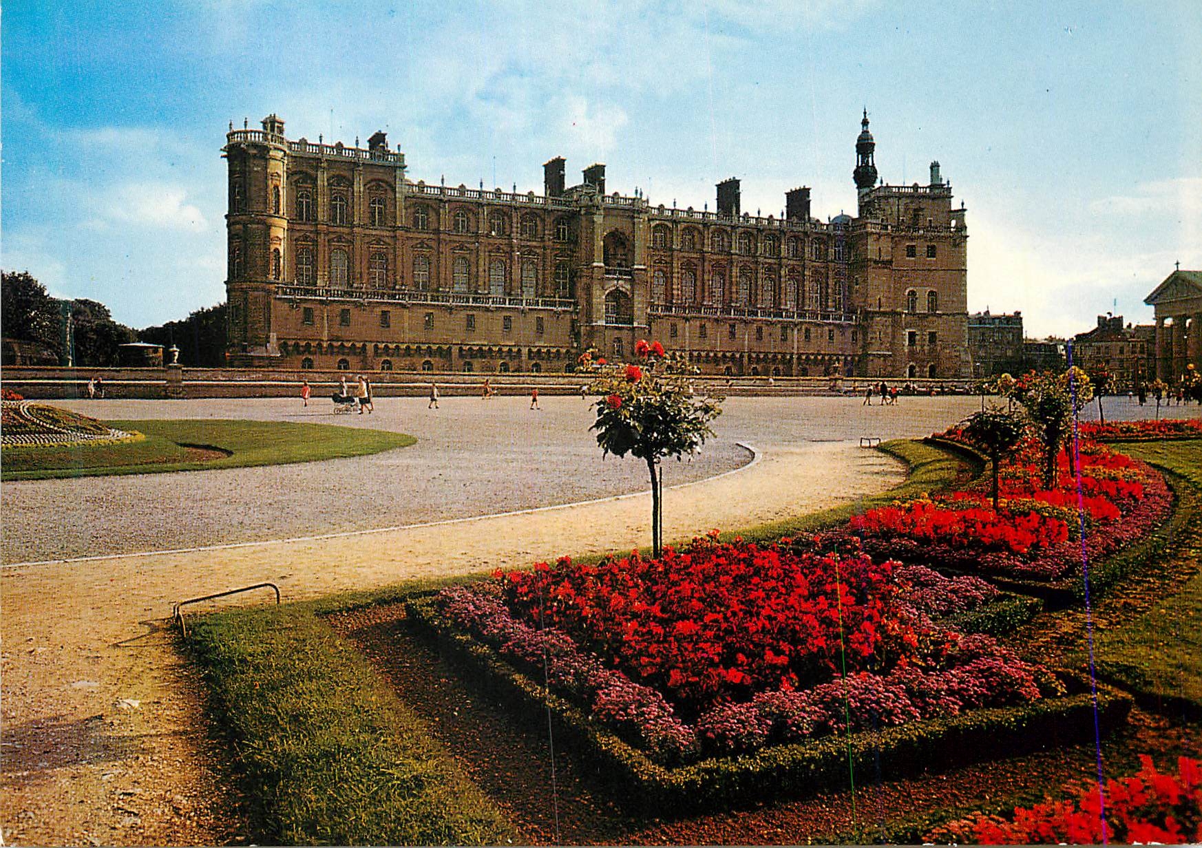Château de Saint-Germain-en-Laye — vue du parc — éditeur ABEILLE-CARTES