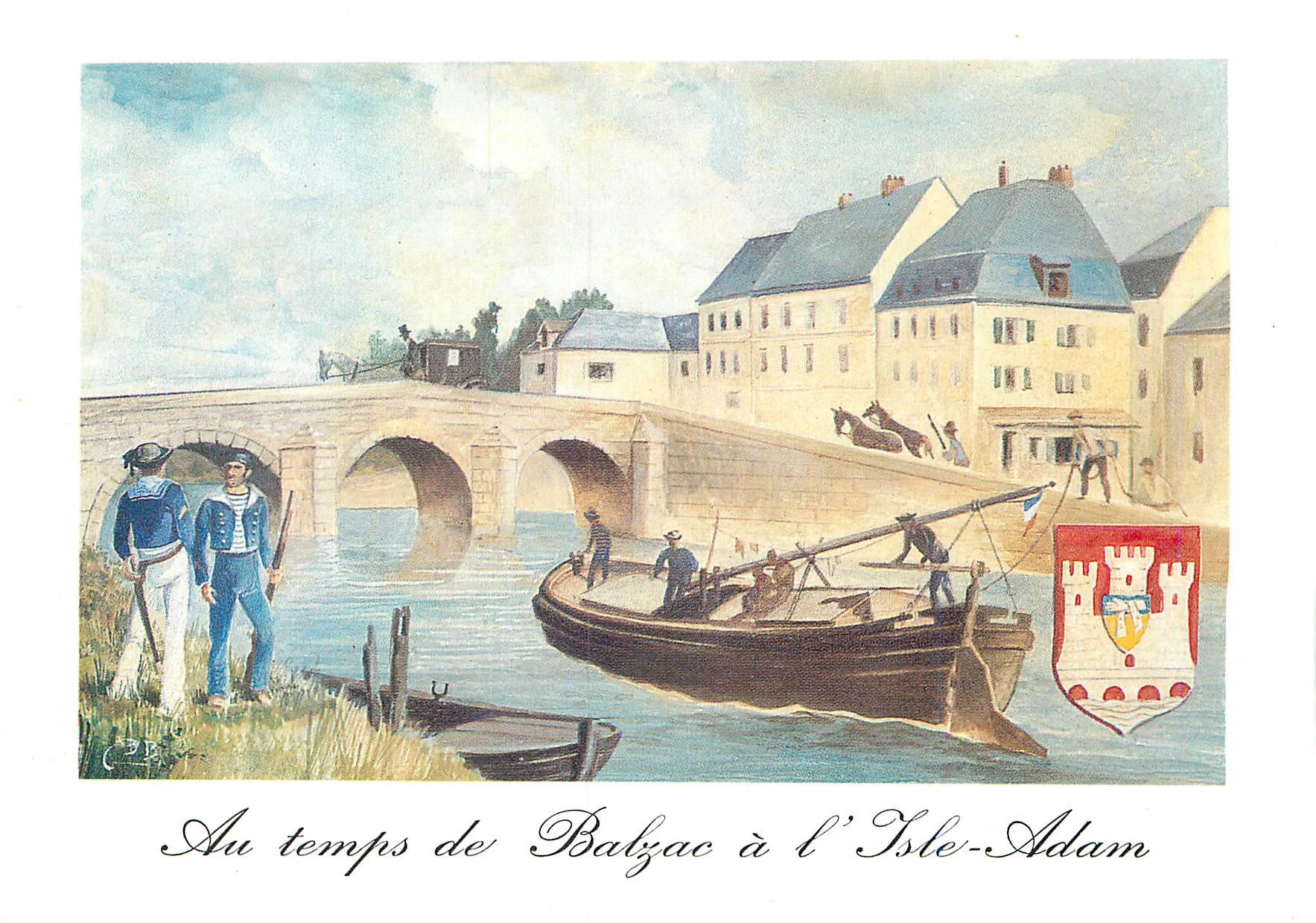 Au temps de Balzac à l'Isle-Adam — Édition Impression PUBLITYPO L'Isle-Adam, n° de série non visible