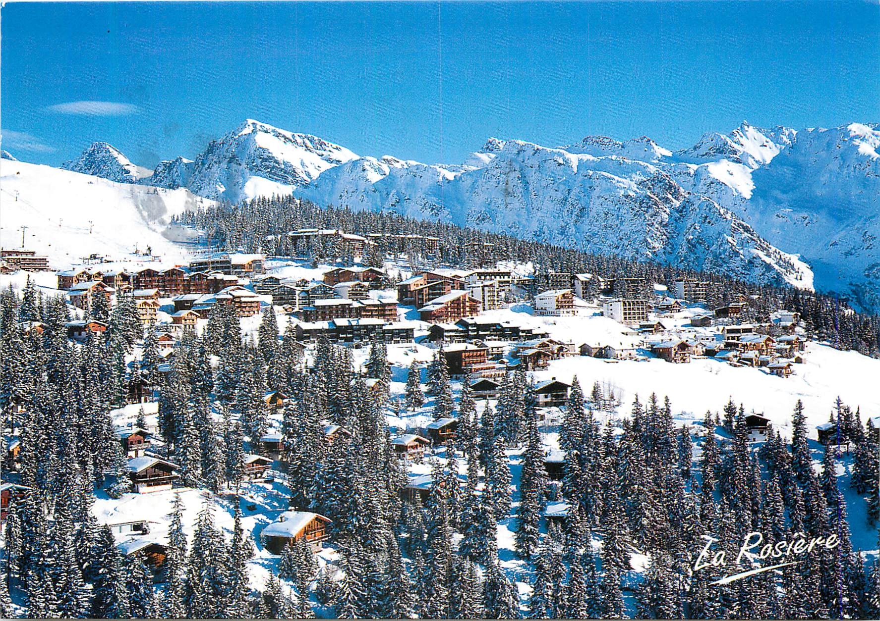 CPM La Rosiere Savoie Vue generale 