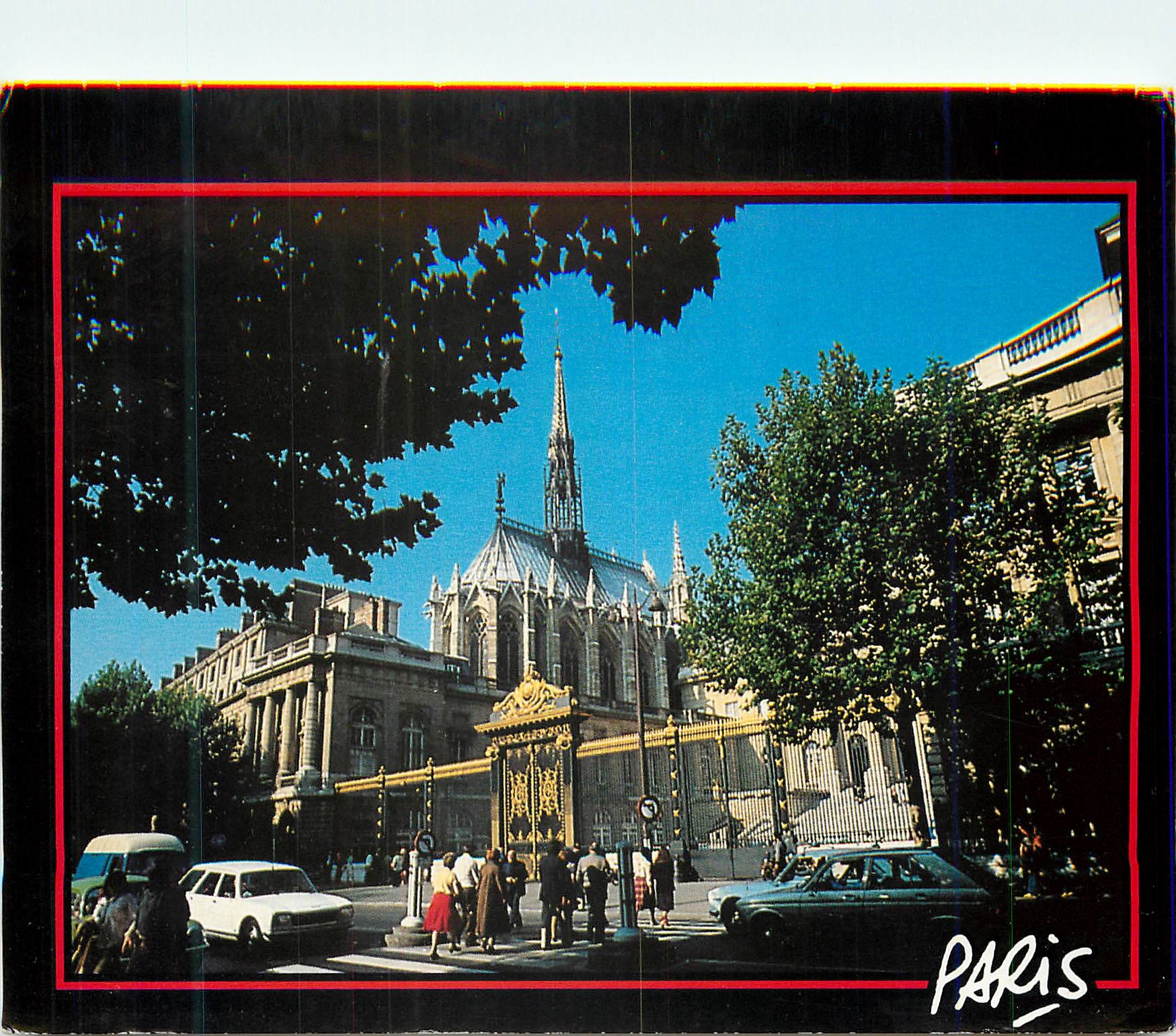 CPM Paris La Sainte Chapelle 