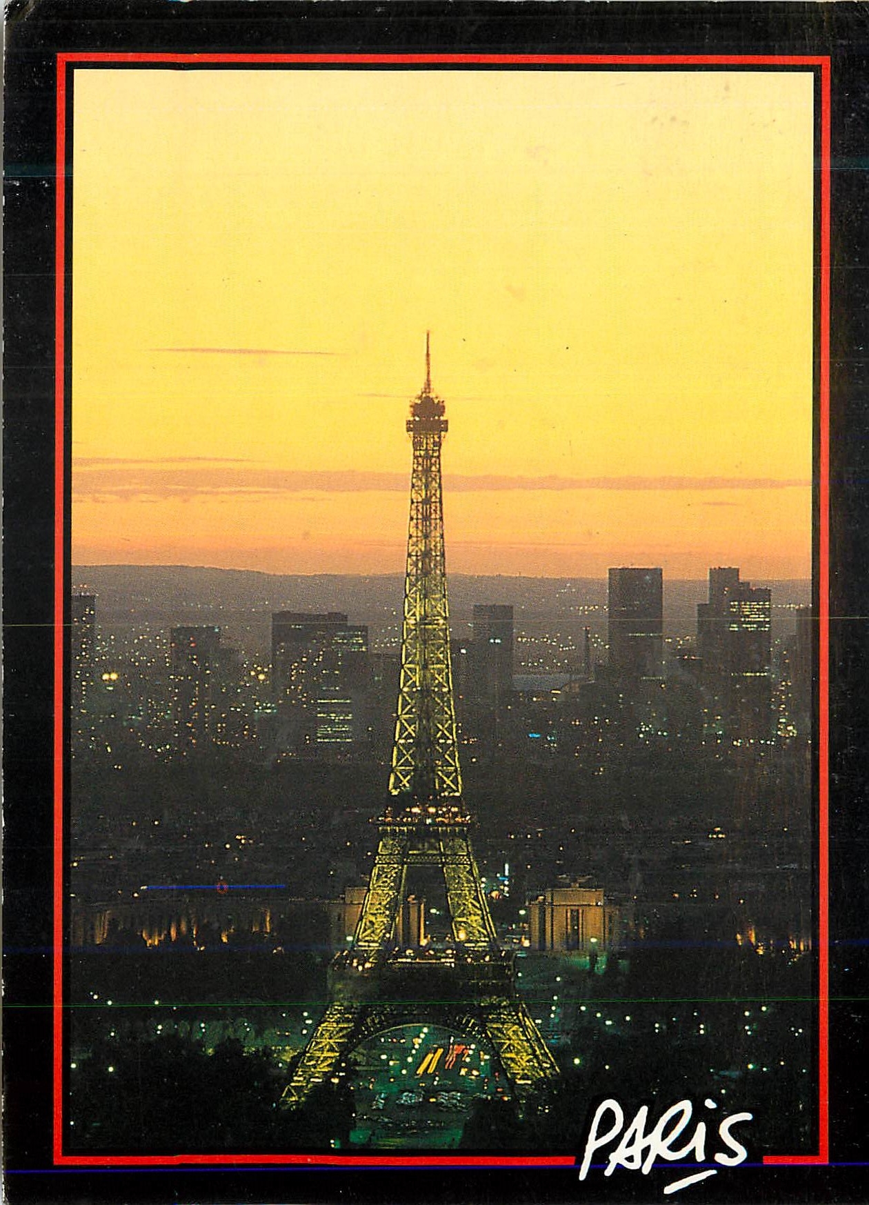 La Tour Eiffel — Paris — Photo B. de Hogues, Gamma, série CS 75101-0-169