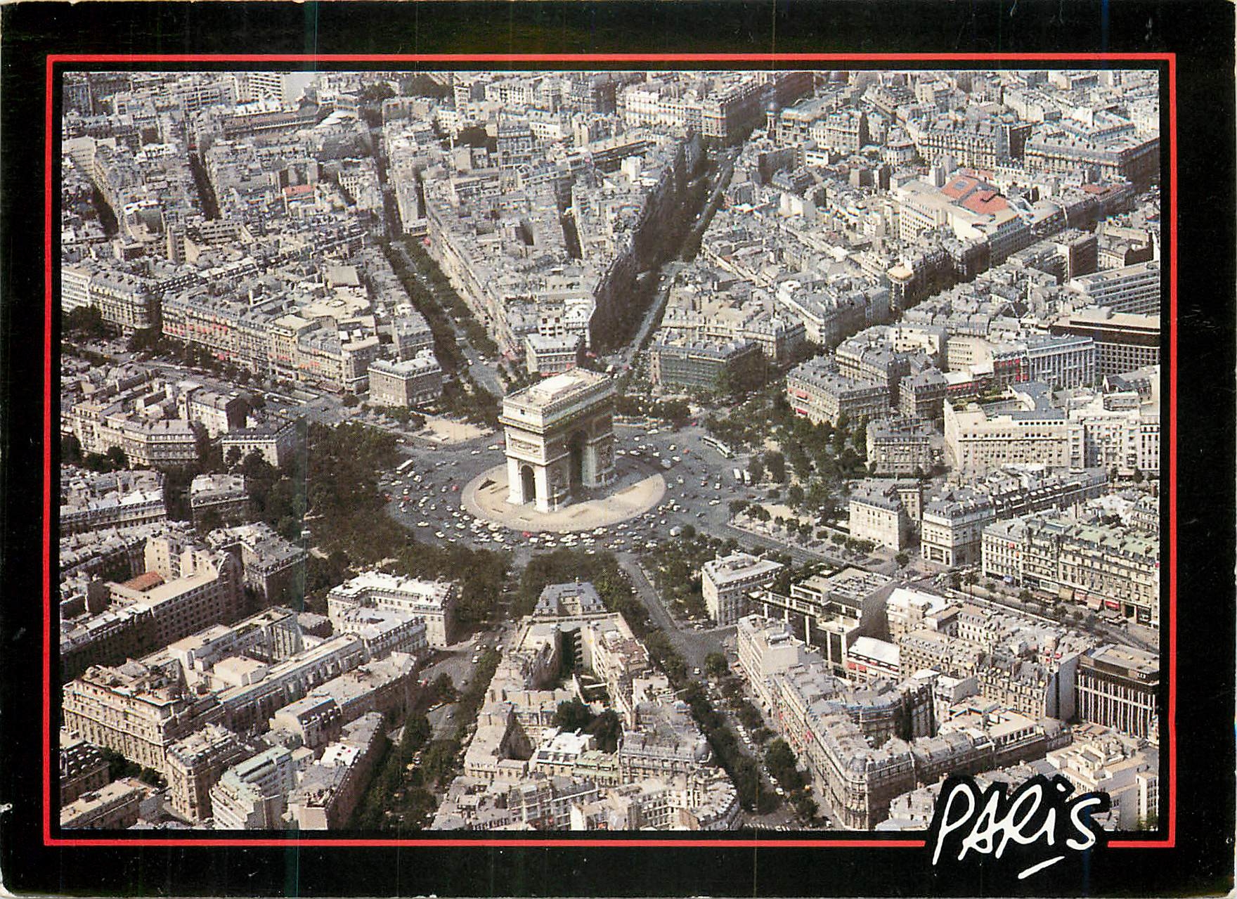 CPM Place de l Etoile Paris 