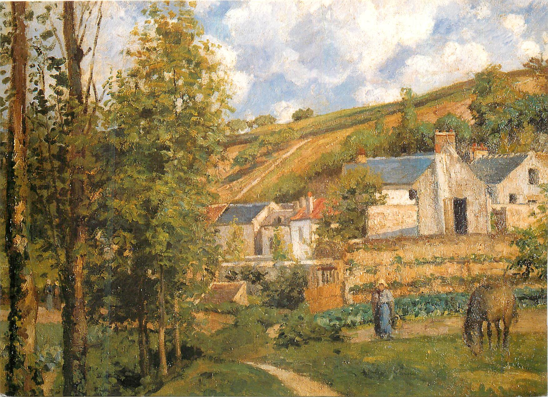 CPM Camille Pissarro Ein Winkel eines einsamen Ortes 
