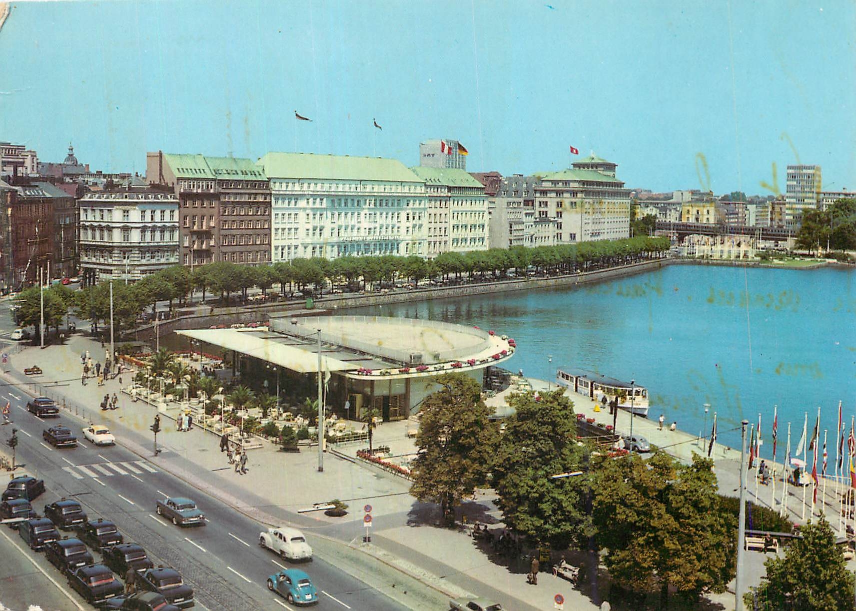 CPM Hamburg Jungfernstieg und Alsterpavillon 
