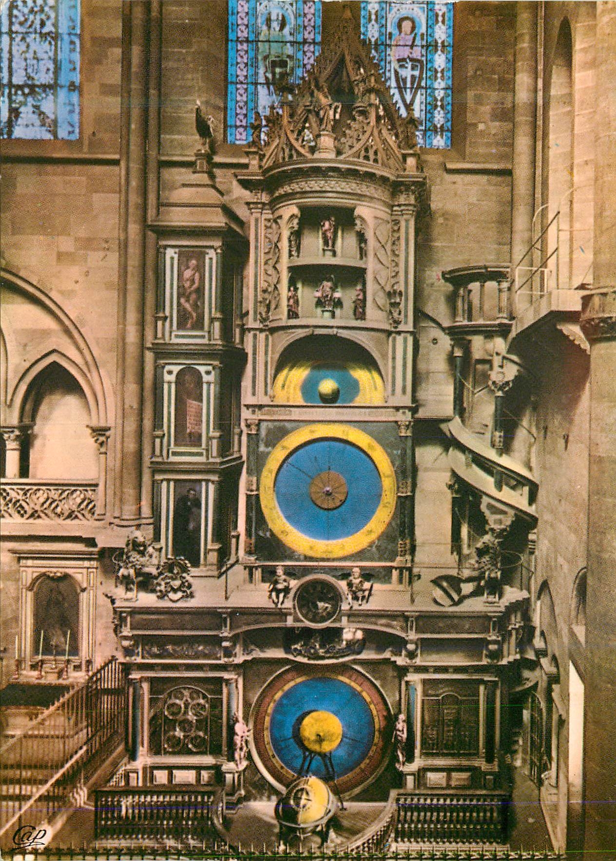 CPM Strasbourg Bas Rhin La Cathedrale L Horloge astronomique 