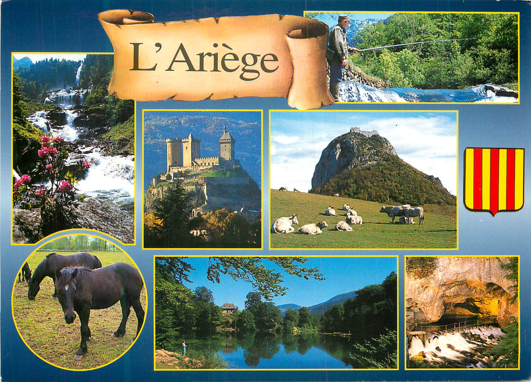 L'Ariège — paysages et sites — S.A. APA-POUX - ALBI