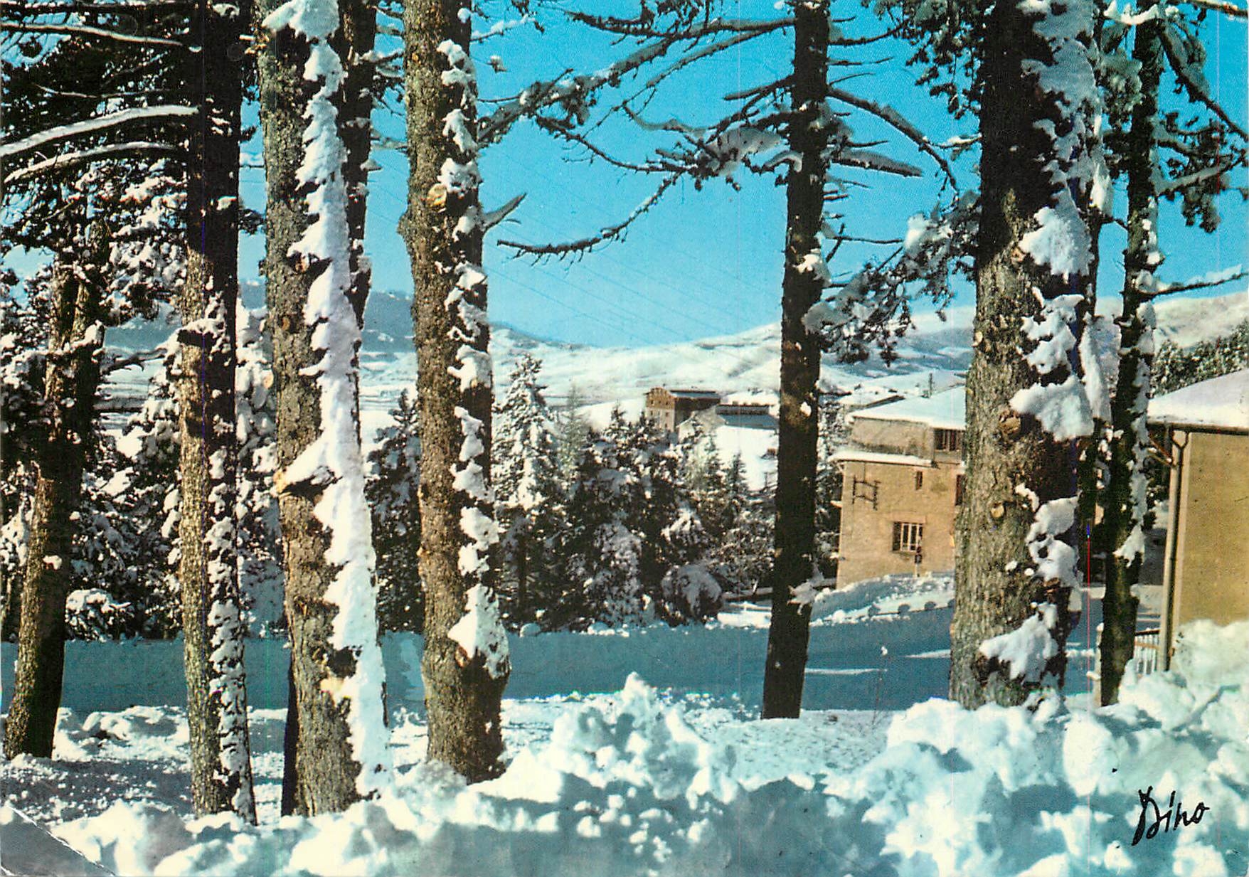 CPM Pyrenees Orientales Font Romeu Station de sports d hiver et d ete 