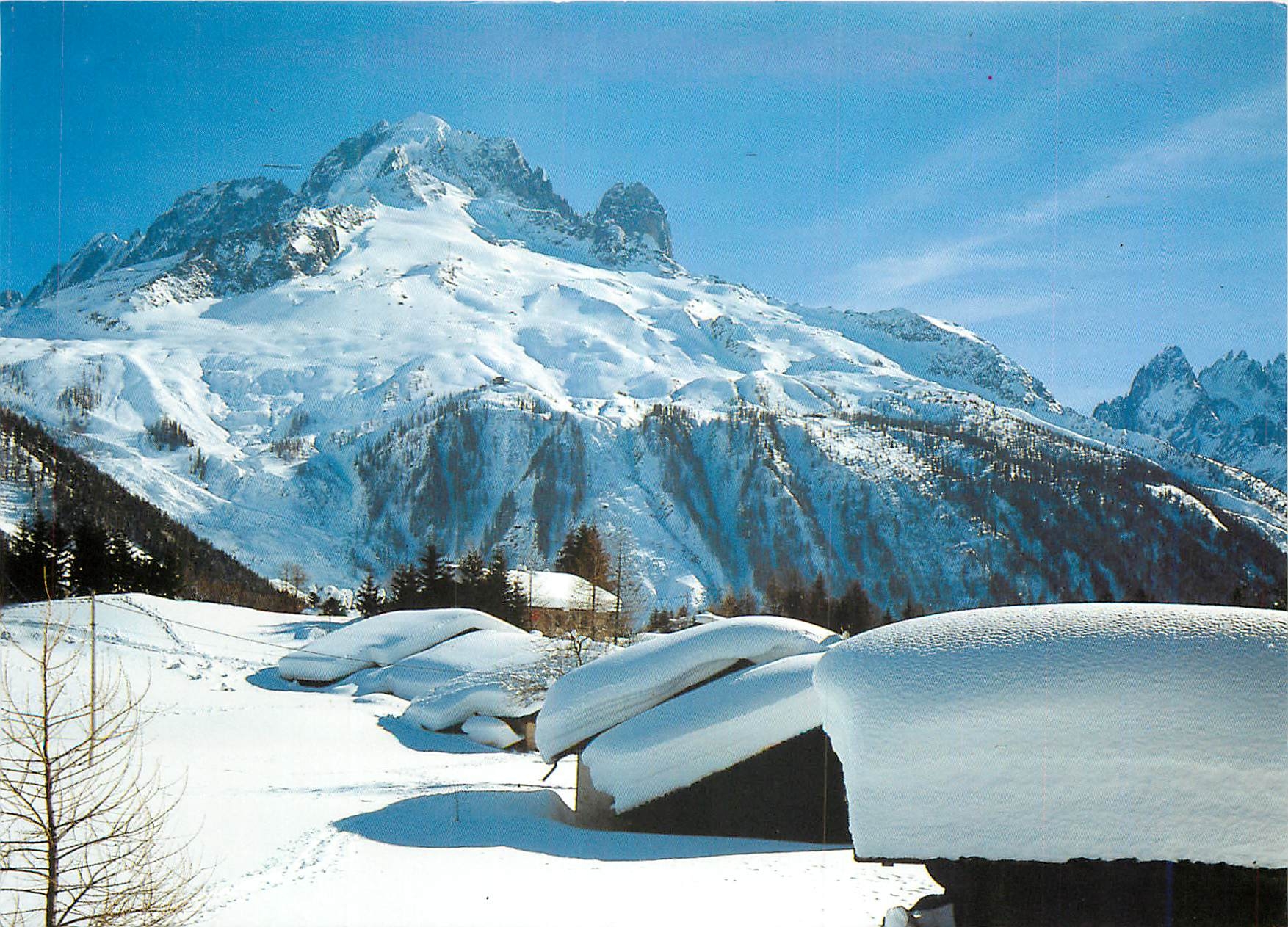 CPM Vallee de Chamonix Mont Blanc Haute Savoie France L Aigulle Verte 