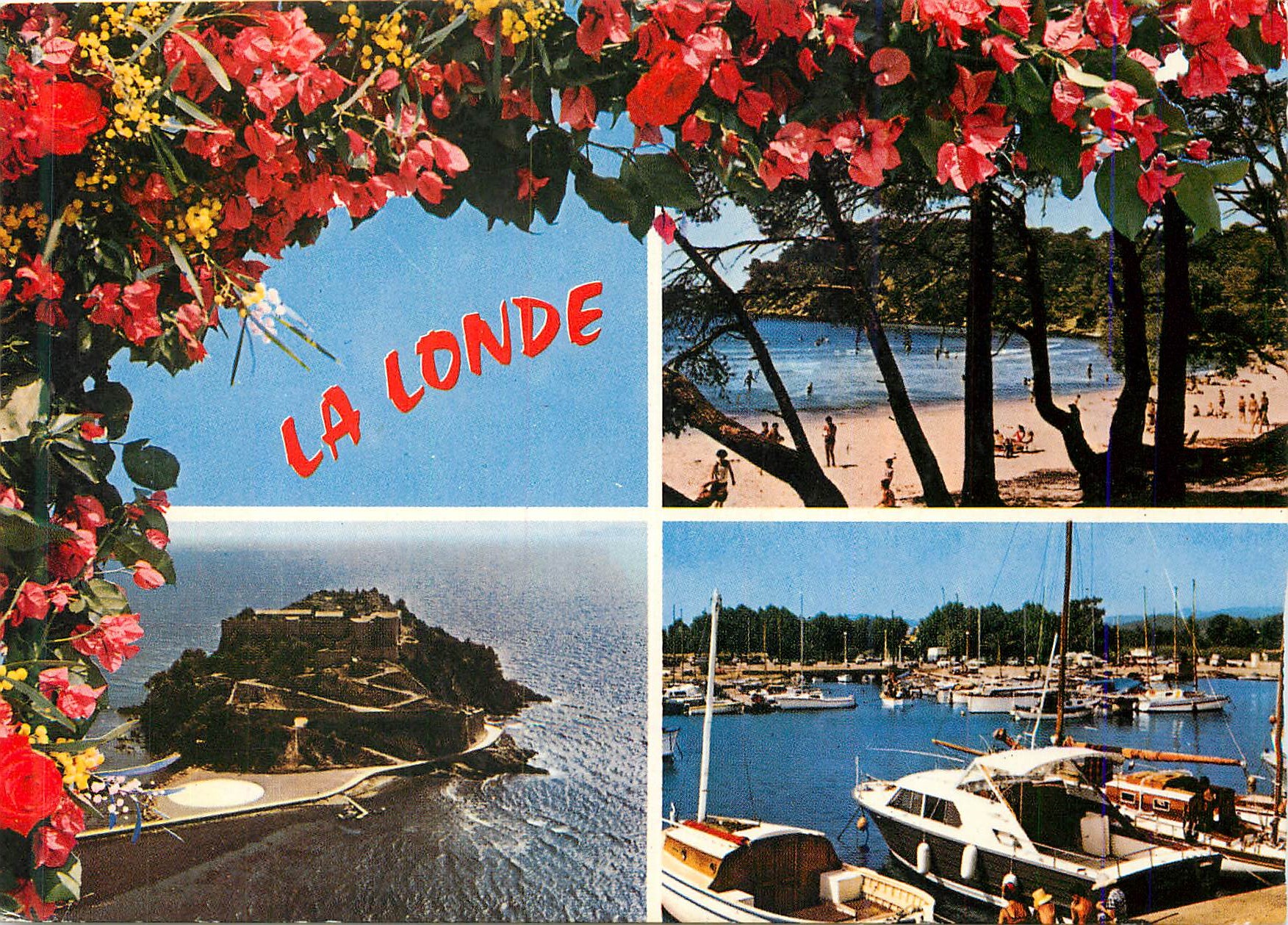 CPM La Londe les Maures Plage de l Estagnol Le Port Miramar 