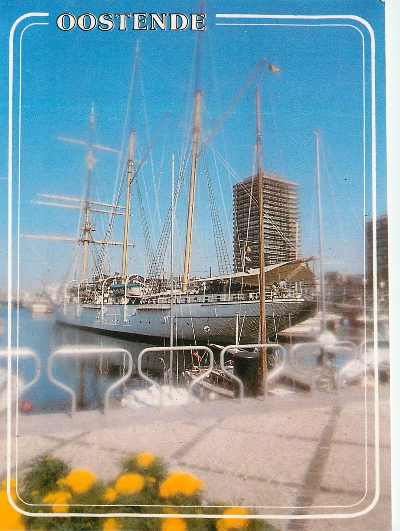 CPM Oostende Mercator La navire ecole beige Bateau