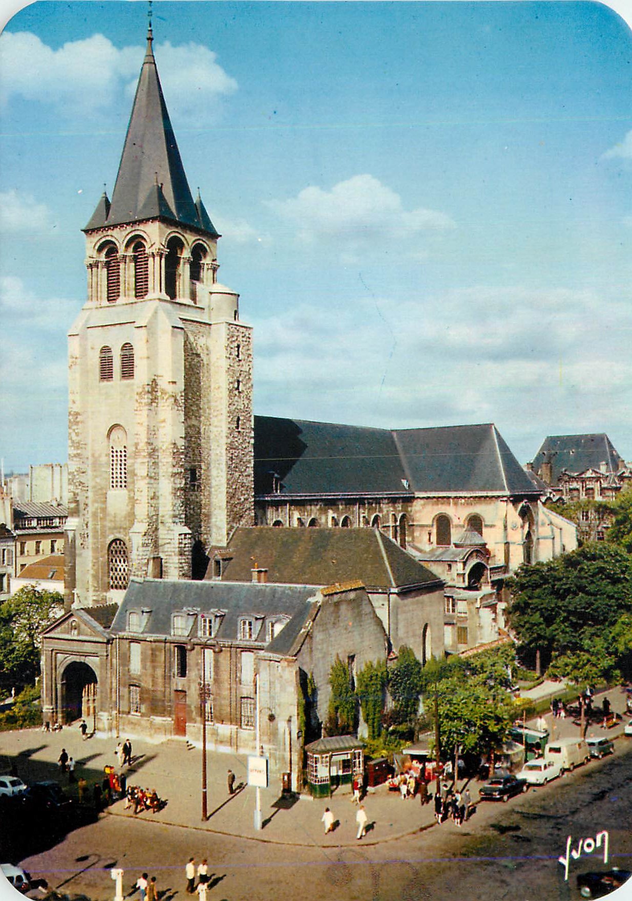 CPM Paris Eglise Saint Germain des Pres 