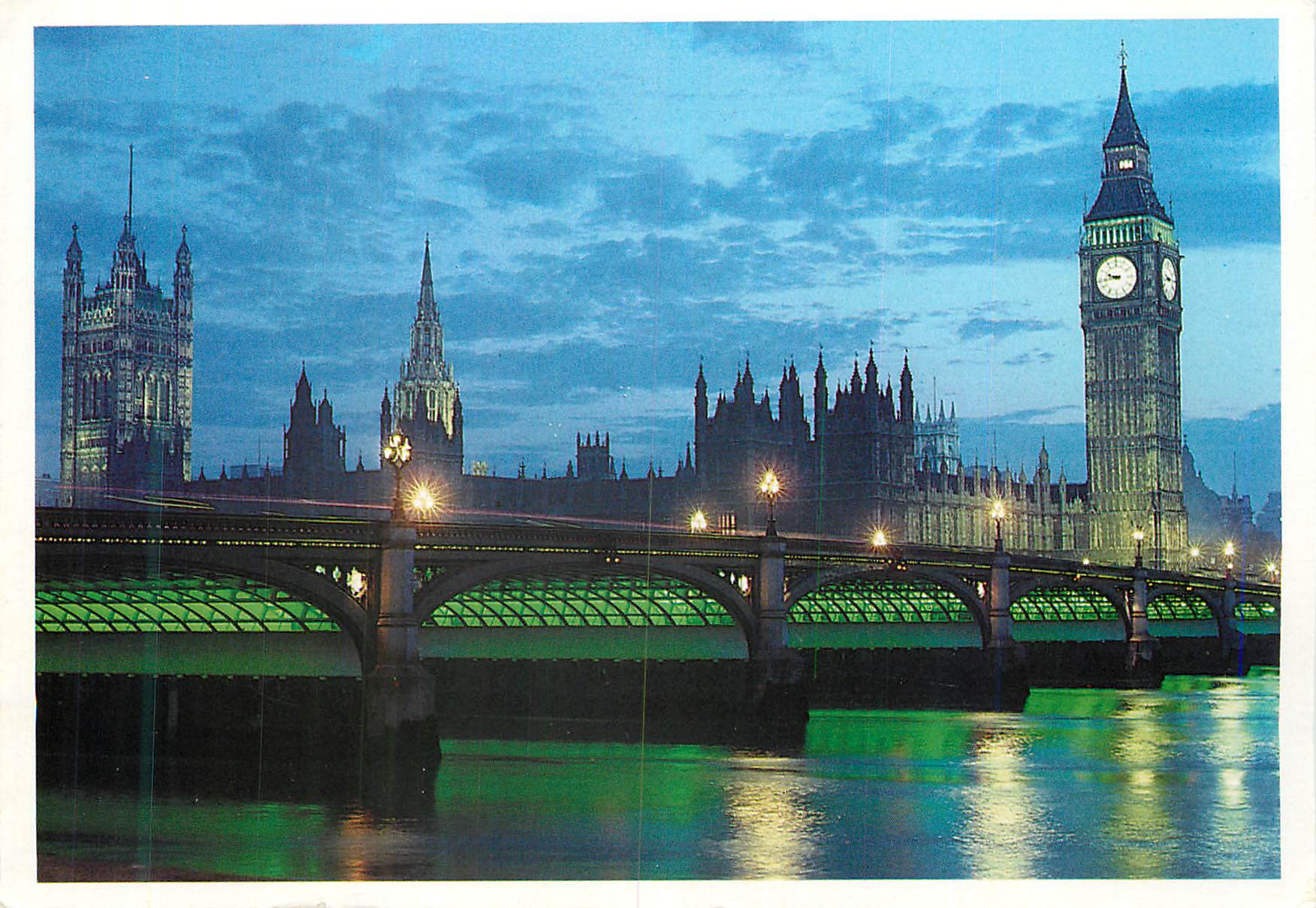 London — Houses of Parliament und Big Ben am Abend — Thomas Benace Ltd - London