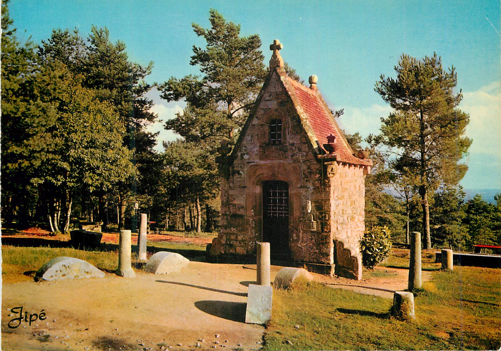 CPM Environs de Bagnoles de l orne La Chapelle Sainte Genevieve 