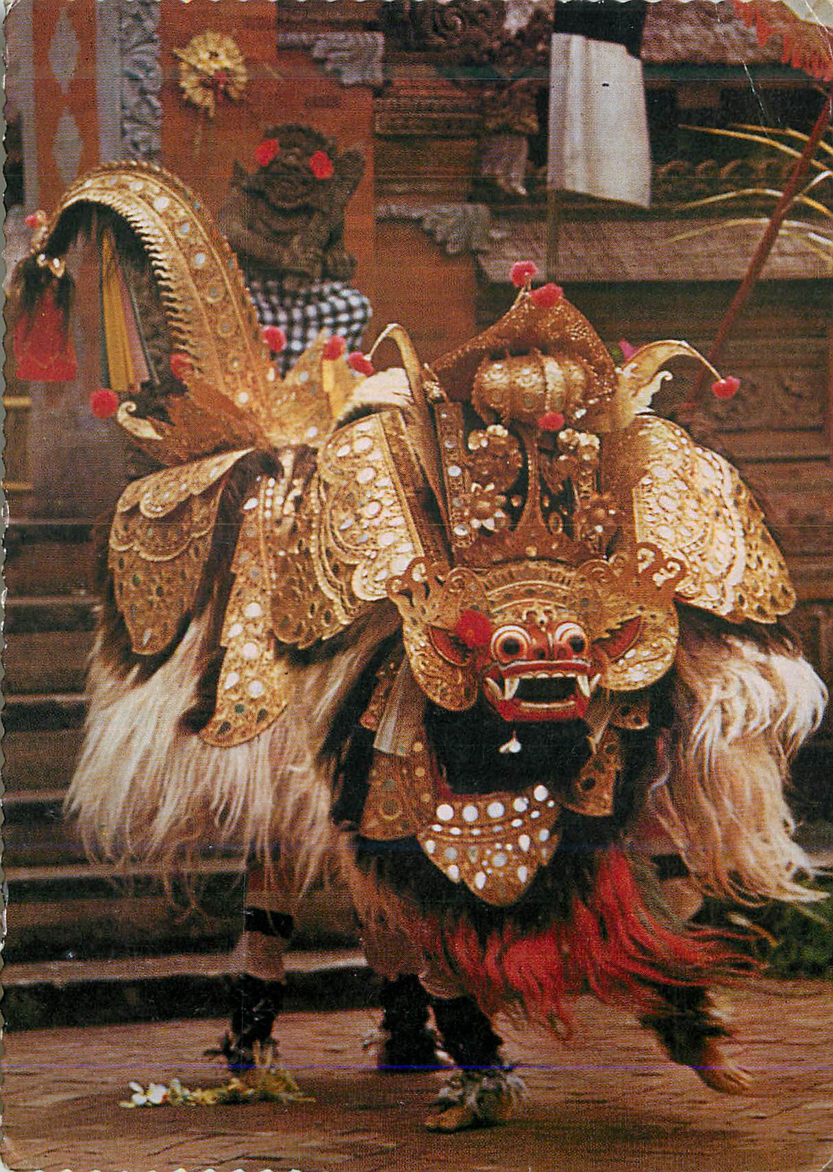 CPM Barong to the Balinese represents the protector of mankind 