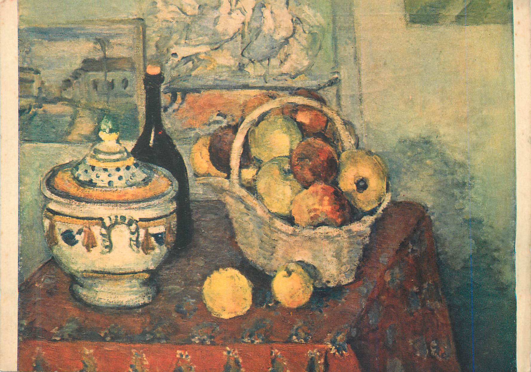 CPM P Cezanne Nature morte a la soupiere Musee du Louvre 