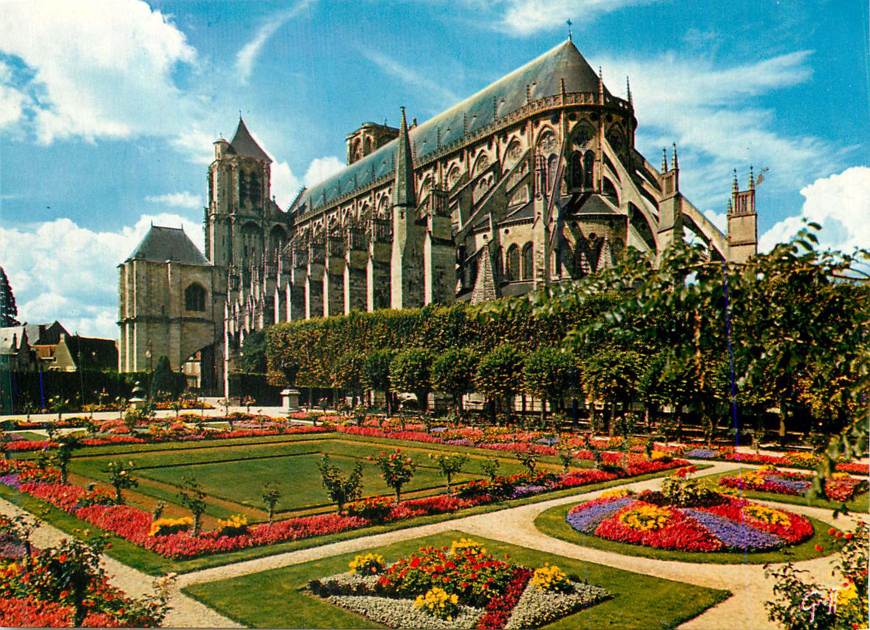 CPM Bourges Cher Cathedrale St Etienne 