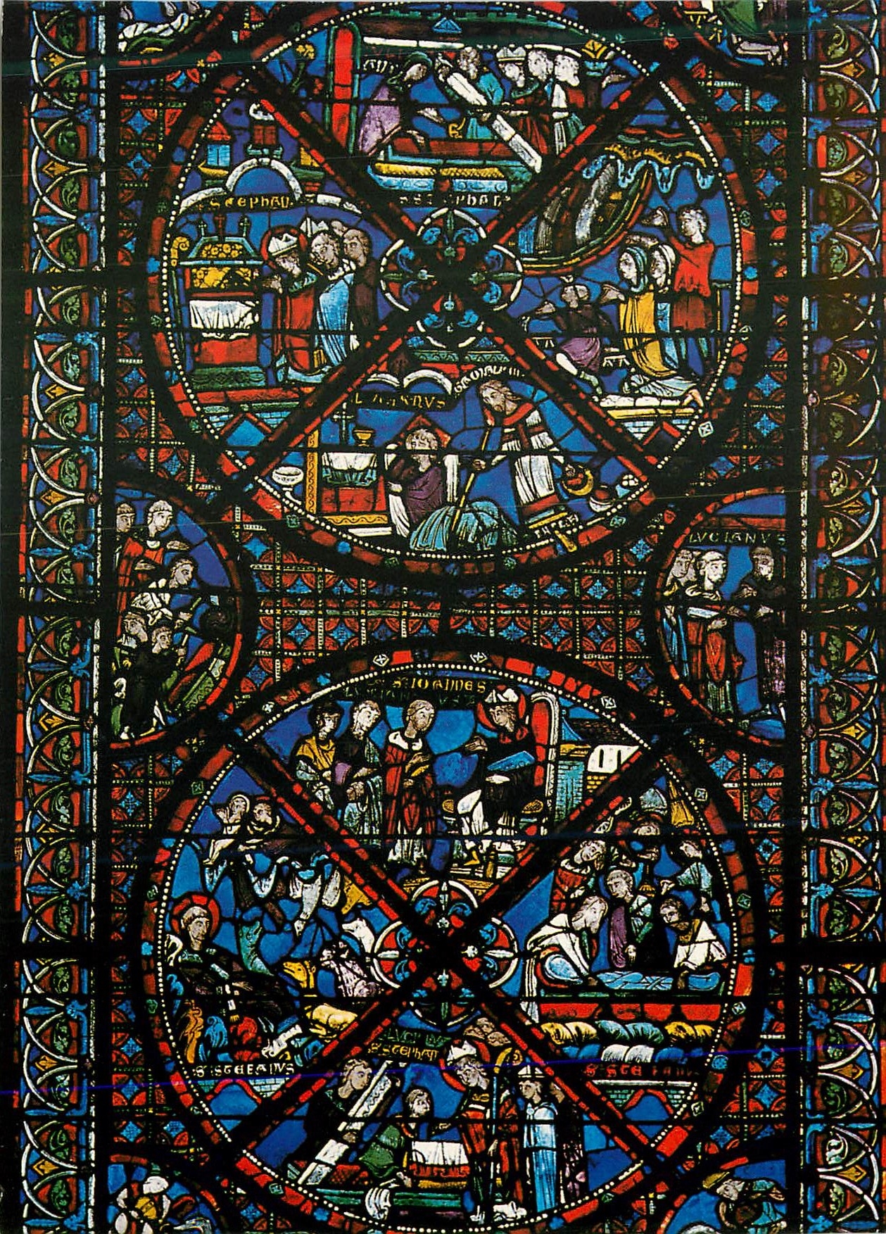 CPM Bourges Cher La Catherale St Etienne Decouverte des reliques de St Etienne 