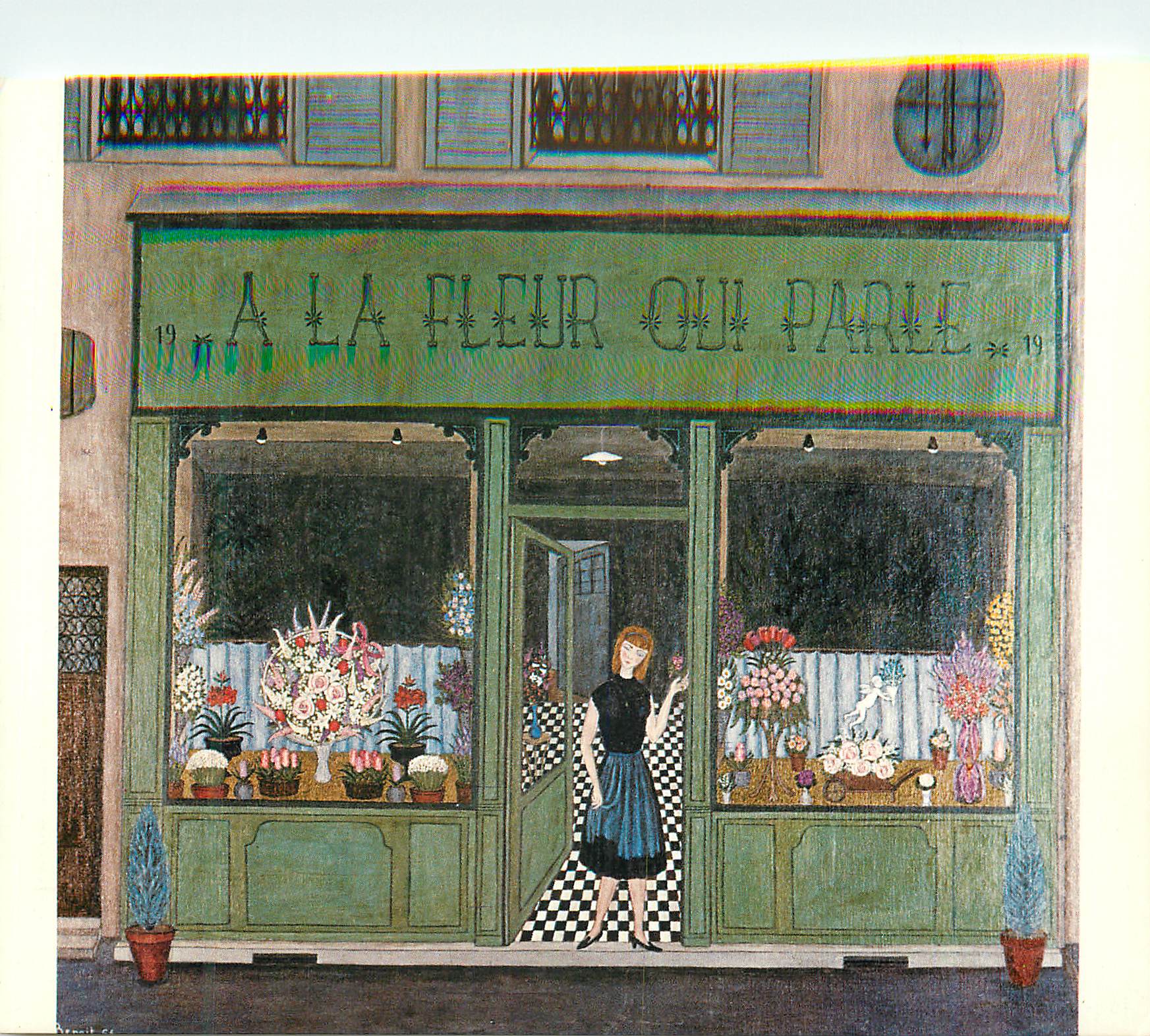 CPM J Benoit La fleuriste 