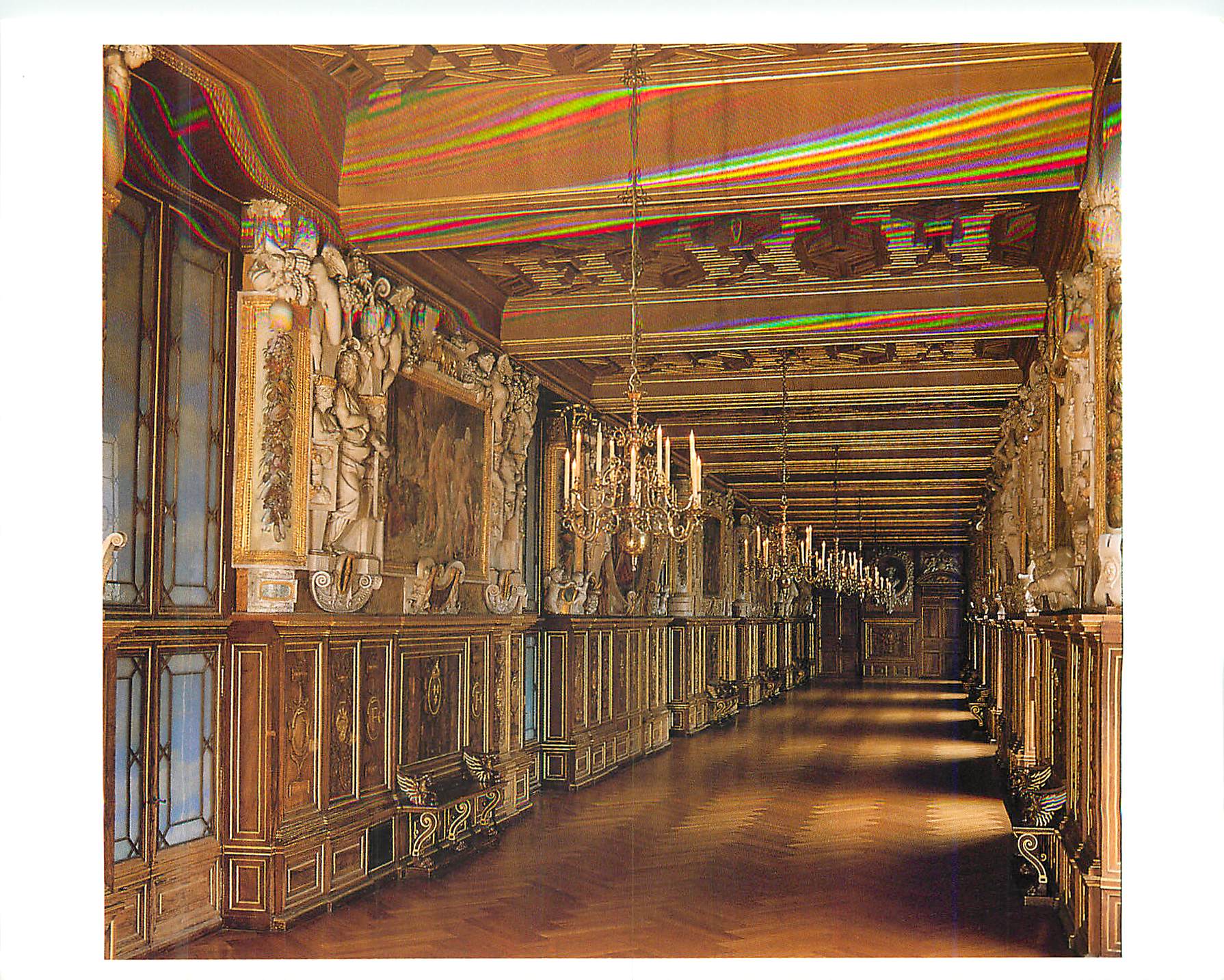 Galerie François Ier — Château de Fontainebleau — Photo R.M.N.