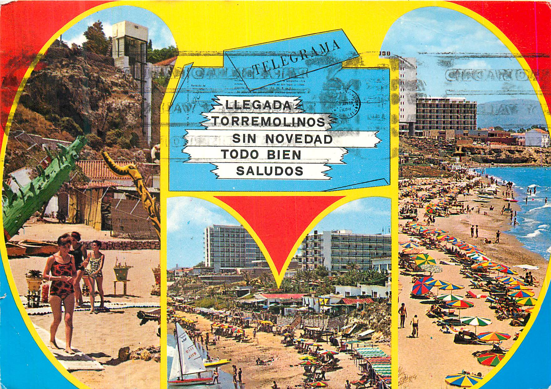 CPM Torremolinos Malage Beautes de la ville 