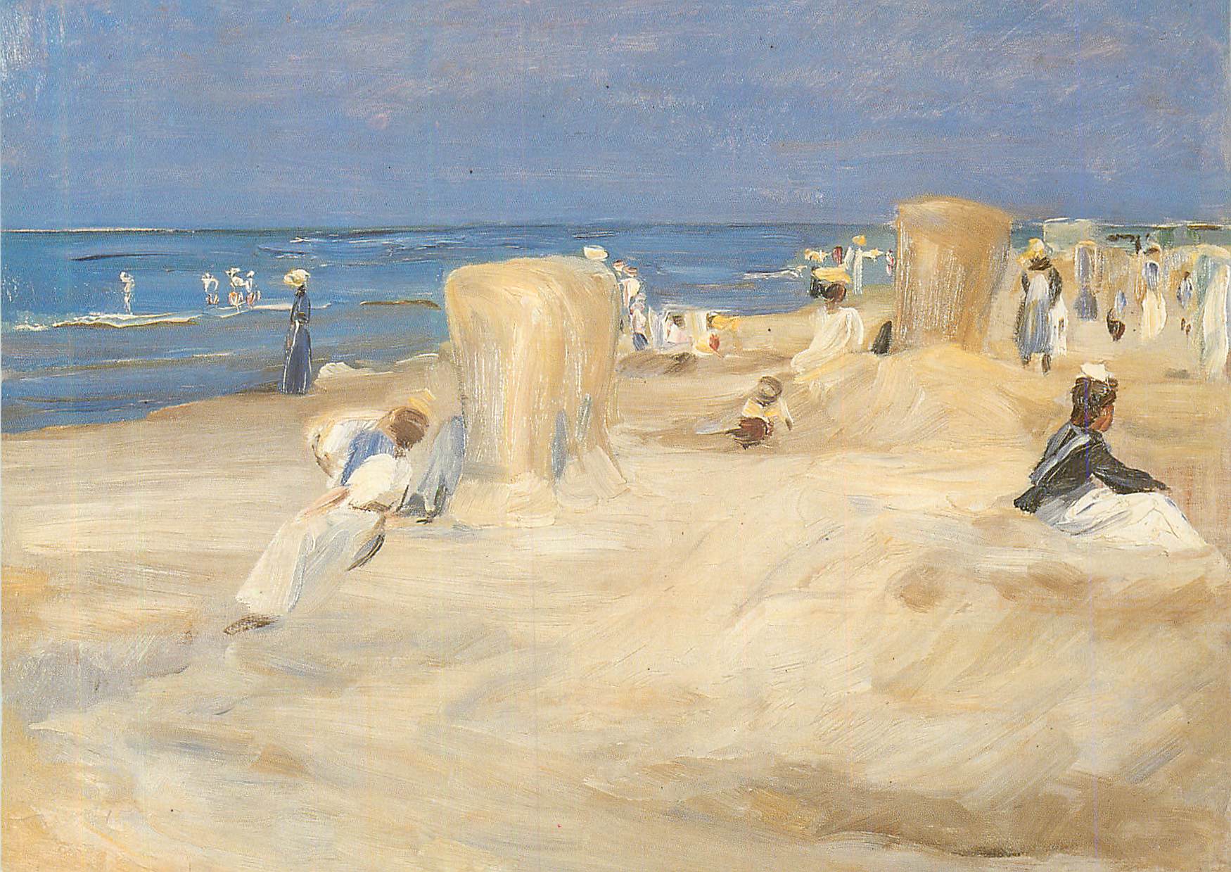 CPM Max Lieberman Am Strand von Nordwijk Christies London 
