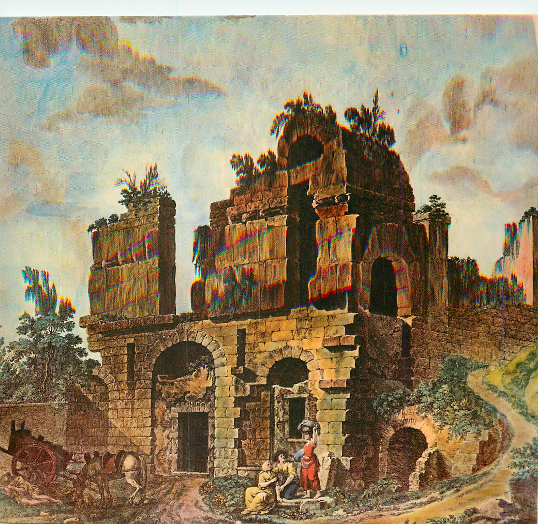Nîmes (Gard) — Le temple de Diane, 1er siècle avant J.C. — Éditions ESTEL & LECONTE, n° 12477 Z