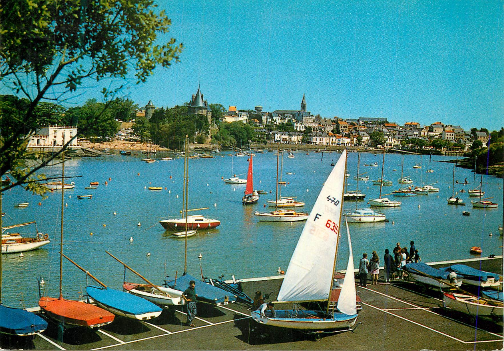 CPM Pornic Vue du port de plaisance 