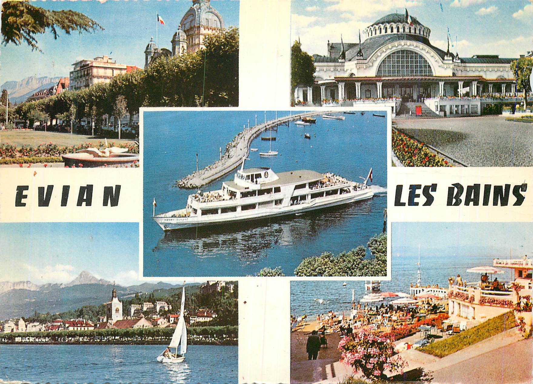 Evian-les-Bains — Panoramablick — Editions Jansol