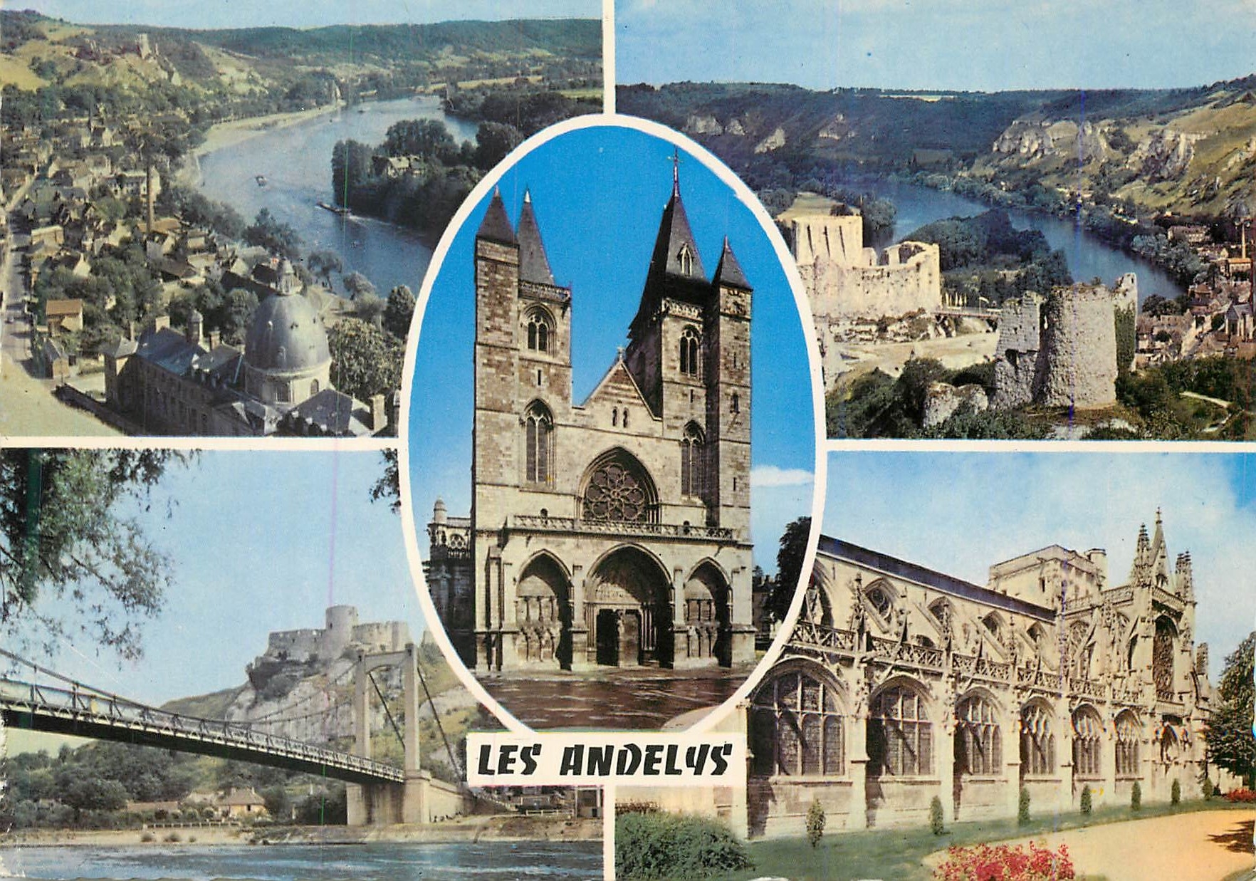 Les Andelys — Vue générale — Éditeur Gaby, Nantes