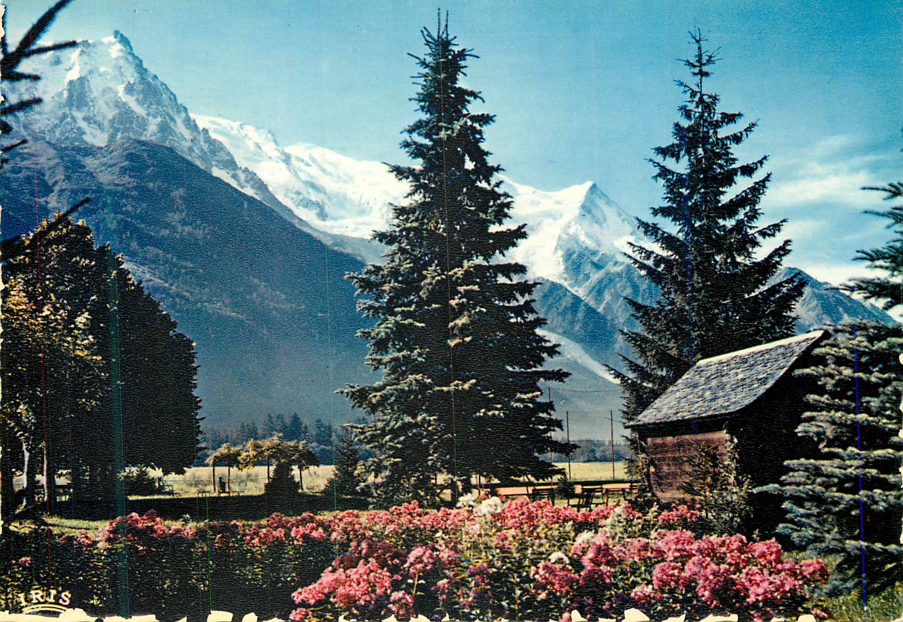 CPM Chamonix Mont Blanc L Aiguille du Midi le Mont Blanc et l Aiguille du Gouter 
