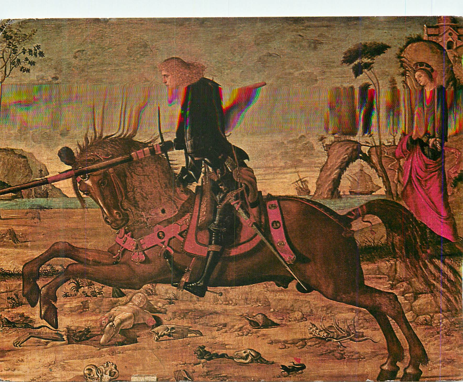 CPM Venezia Scuola S Giorgio Degli Schiavoni Vittori Carpaccio 