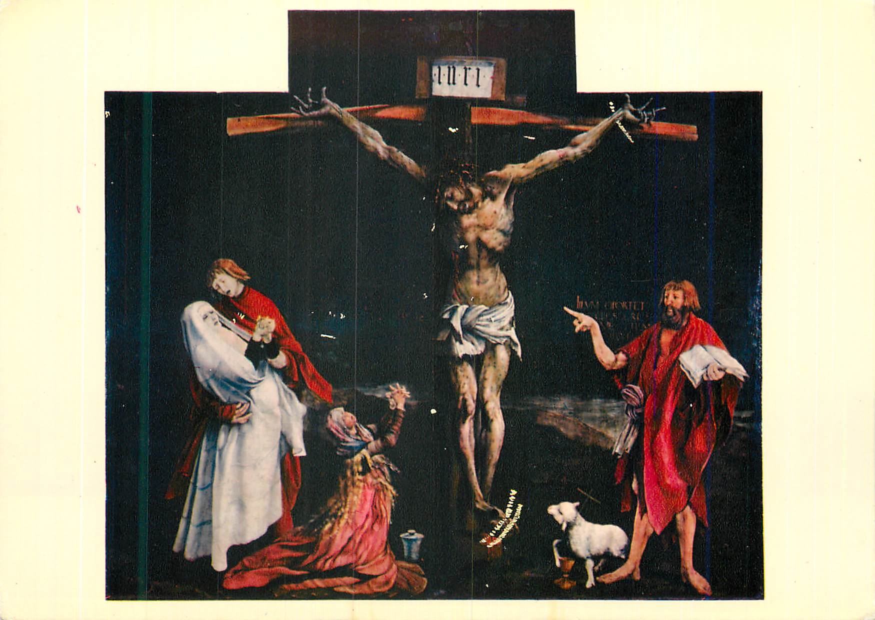 CPM Le Retable d Isenheim Musee Unterlinden Colmar 