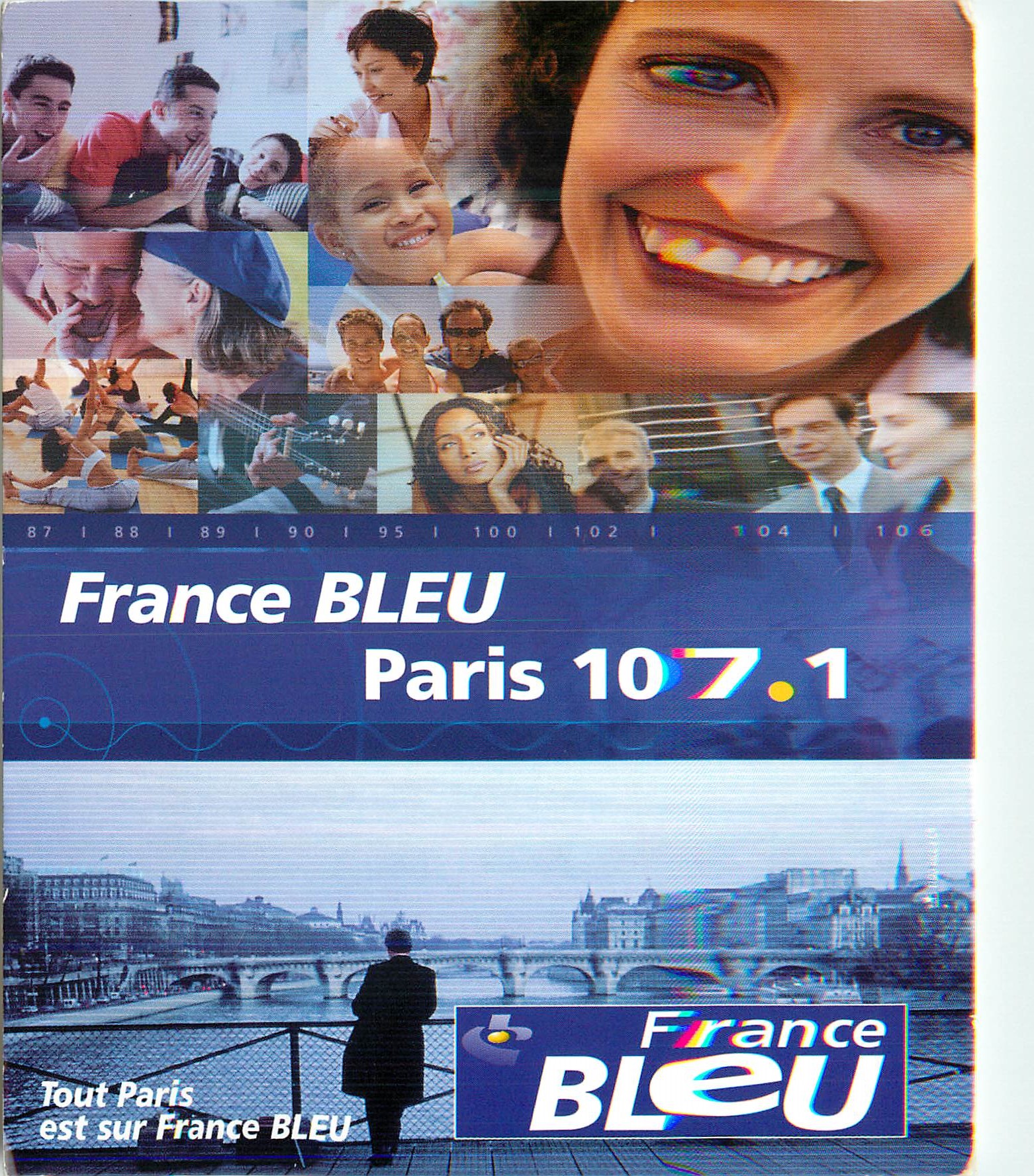 CPM France Bleu Paris 107 1 Radio