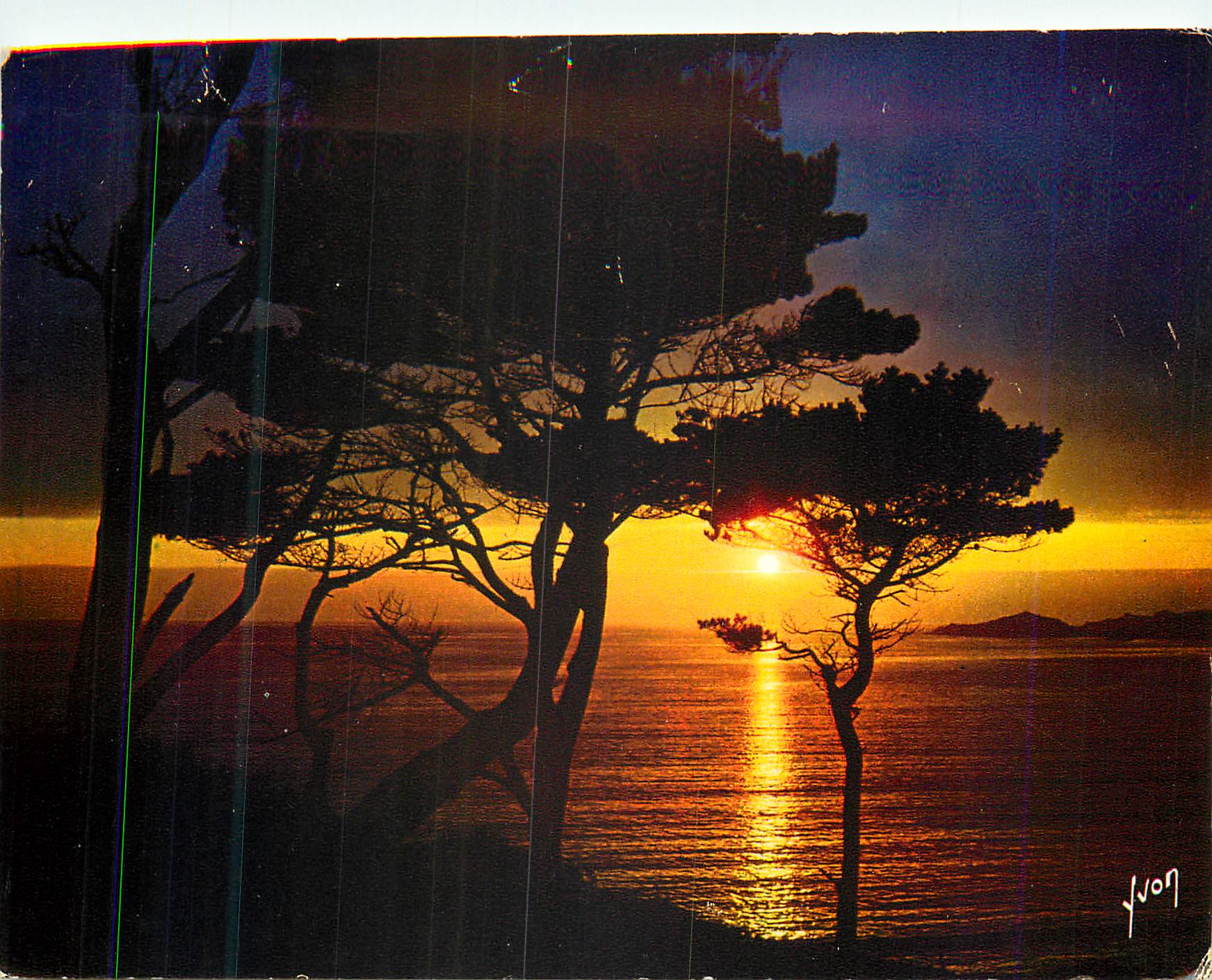 CPM Couleurs et Lumiere de France Crepuscule sur la mer 