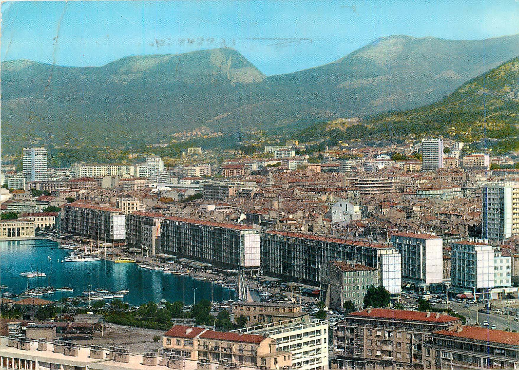 CPM La Cote d Azur Toulon Var Vue generale 