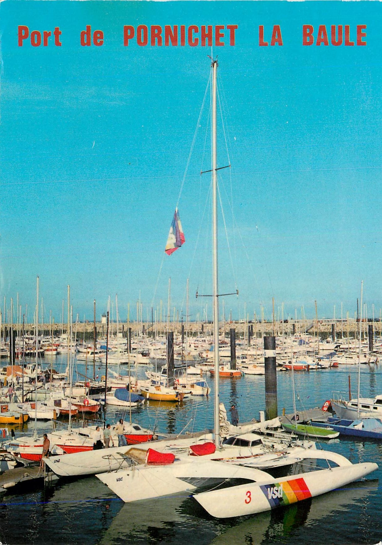 CPM Port de Pornichet La Baule Loire Atlantique Bateaux