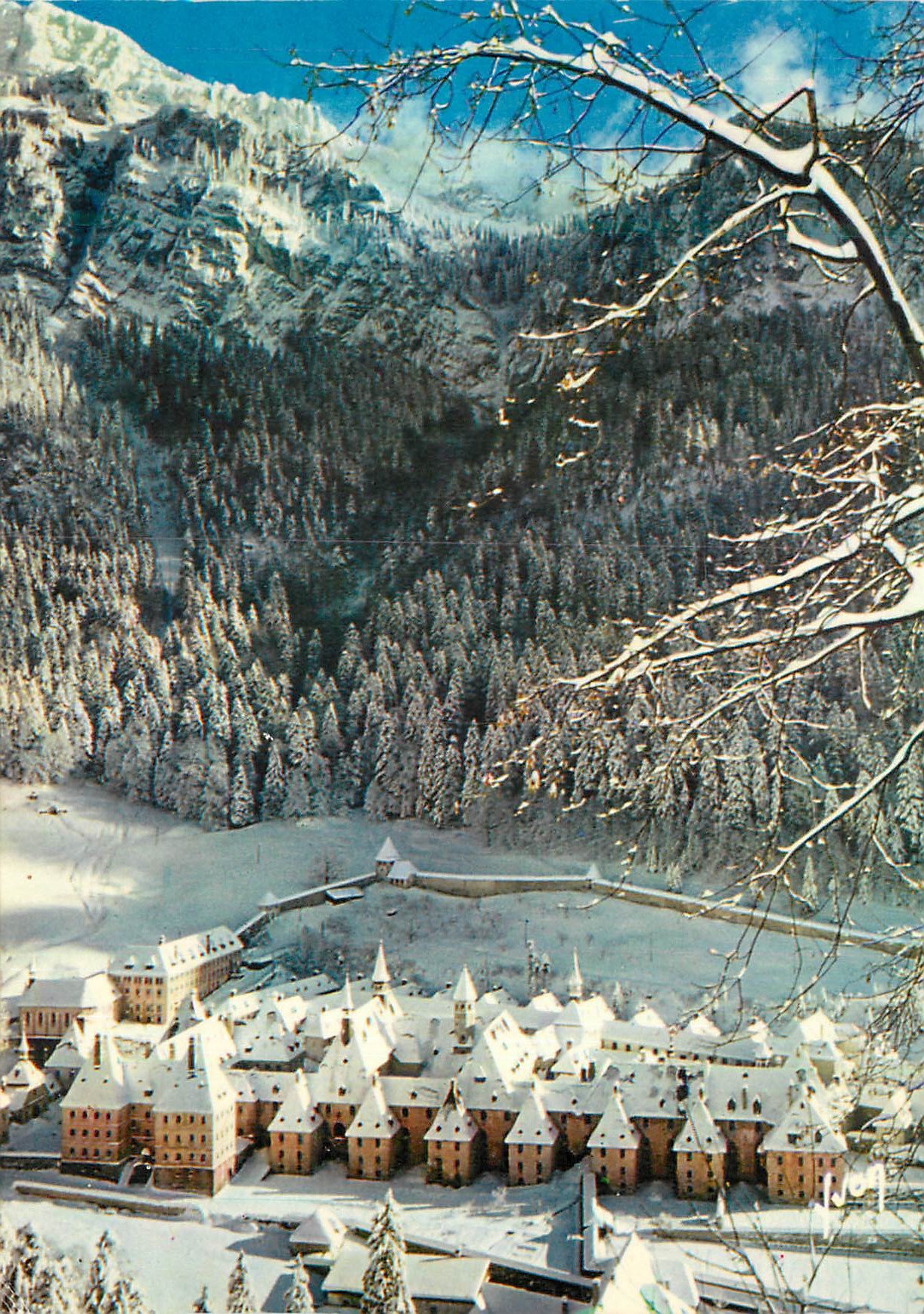 La Grande Chartreuse — Vue générale en hiver — Éditions d'en France, n° 12/242