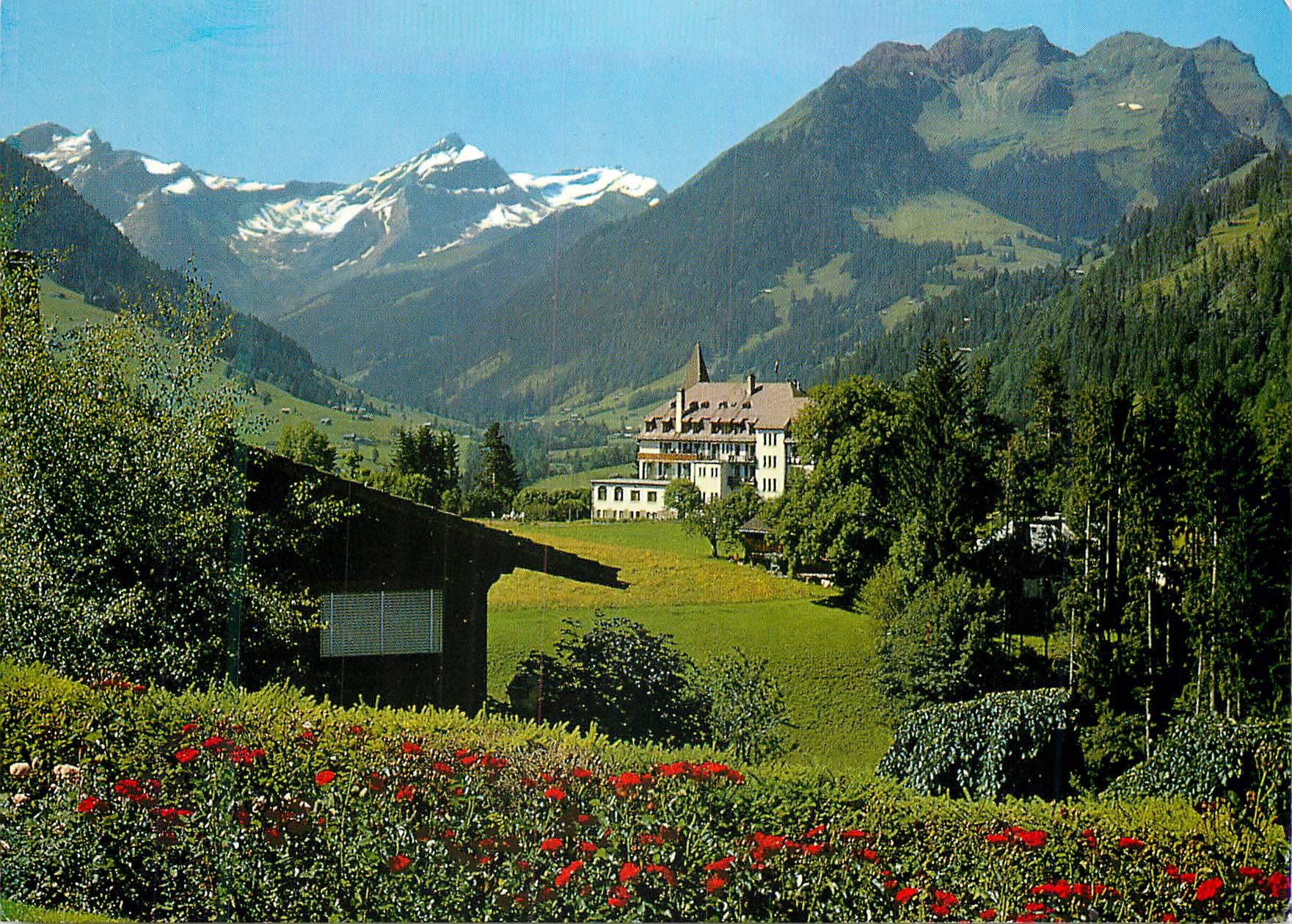 CPM Gstaad Grand Hotel Alpina Oldenhorn und Staldenfluh 