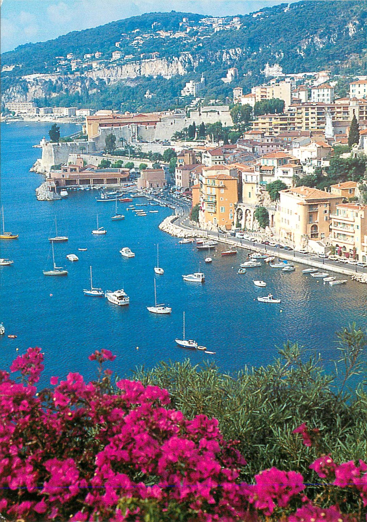 CPM Villefranche Alpes Maritimes Depuis la moyenne corniche 