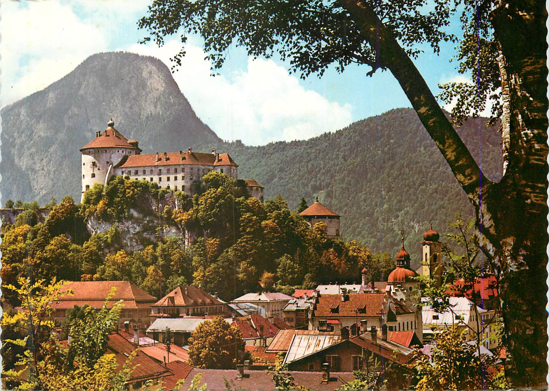 CPM Alpenstadt Kufstein mit Festung gegen Pendling Tirol 