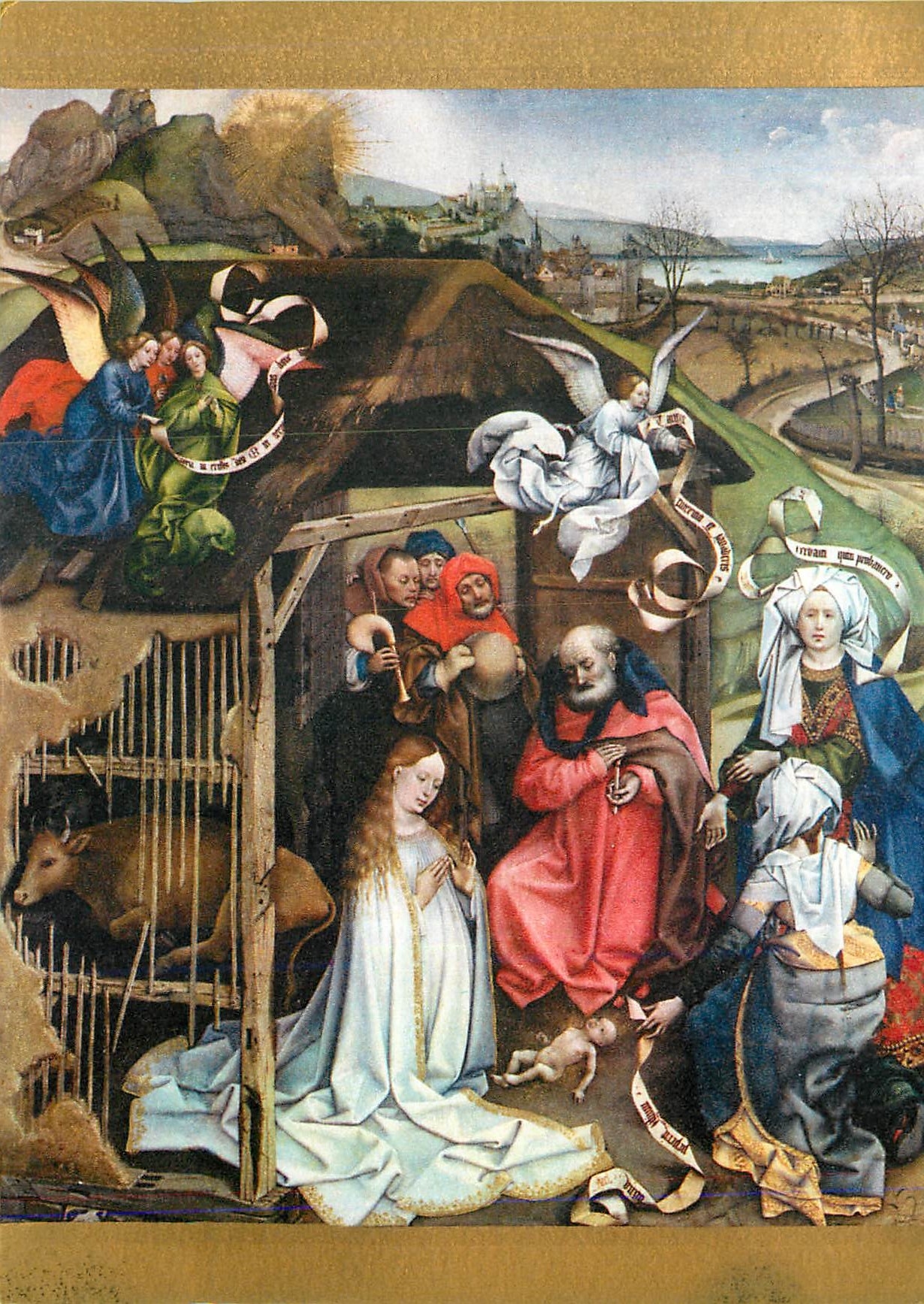 La Nativité — Le Maître de Flémalle — Musée de Dijon
