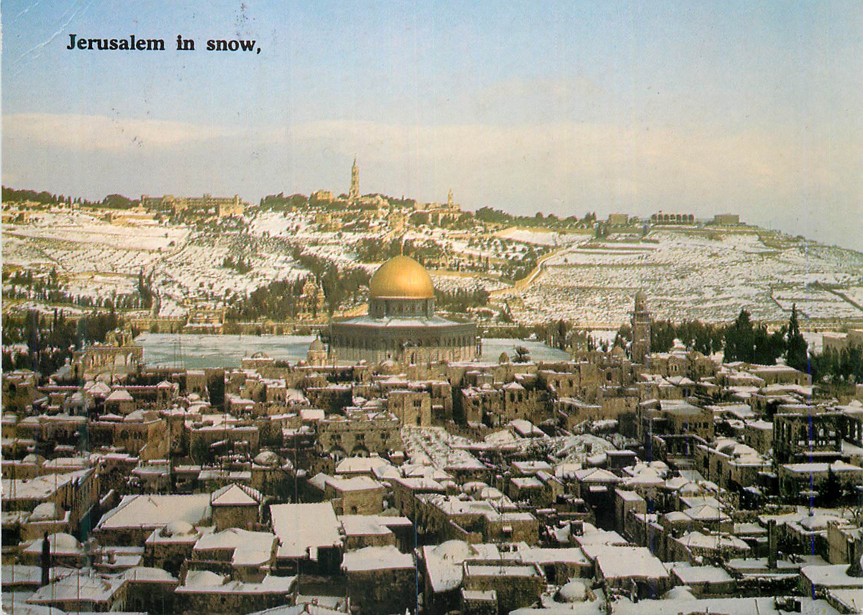 CPM Jerusalem in Snow 