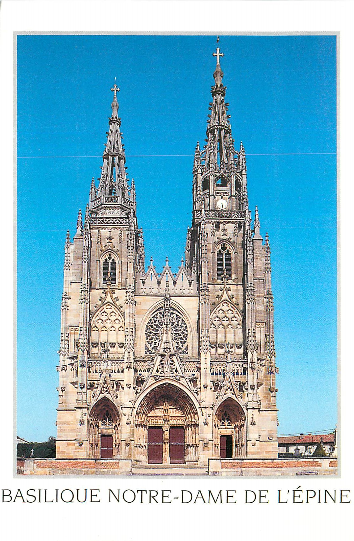 CPM L Epine Marne Basilique Notre Dame de l Epine 