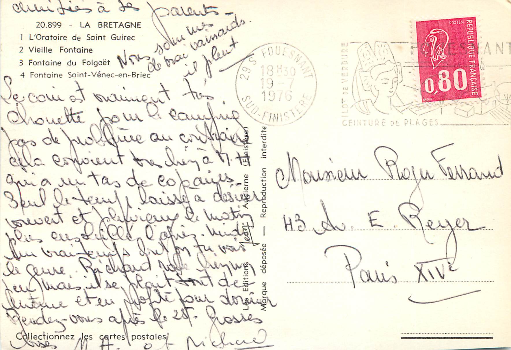 Fontaines bretonnes — 4 exemples — Éditions Jean — Reverso